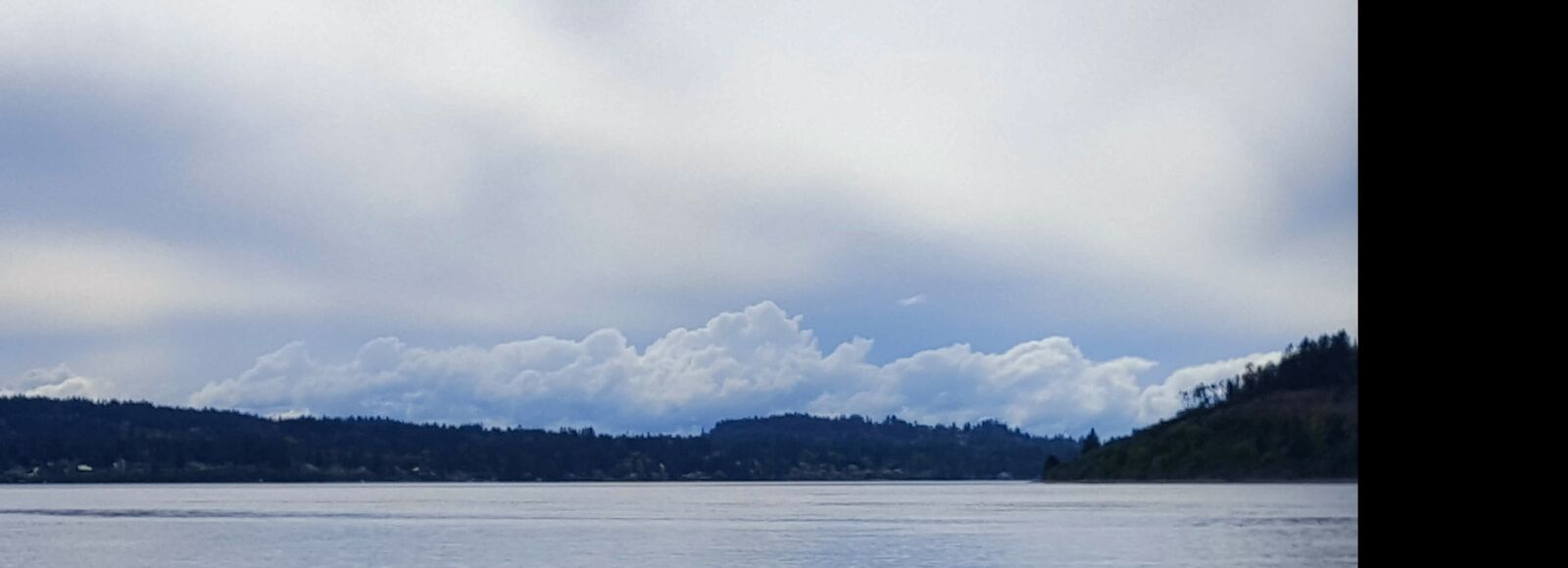 Samsung Galaxy S6 sample photo. Clouds, water, panorama photography