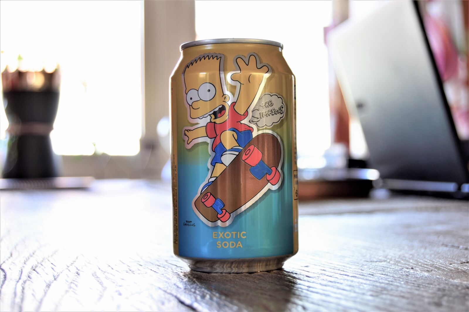 Nikon D3200 sample photo. Art, bart, simpson, beverage photography