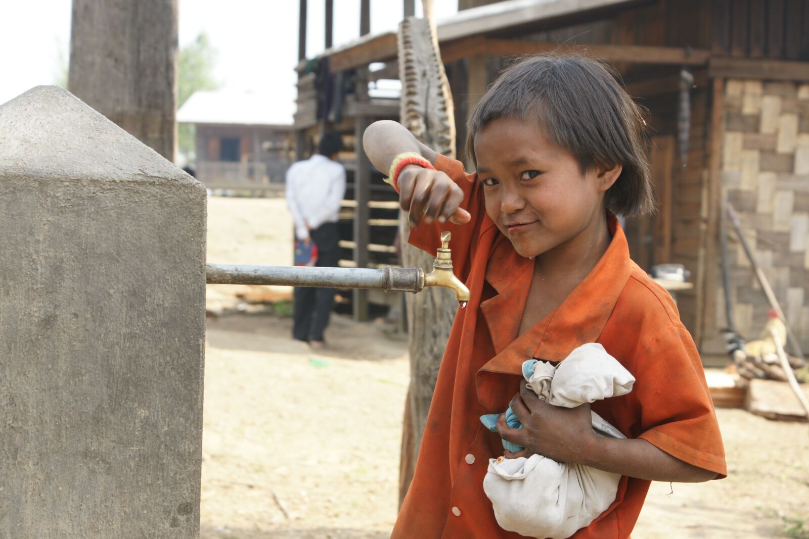 Sony Alpha DSLR-A700 sample photo. Red cross, development, project photography