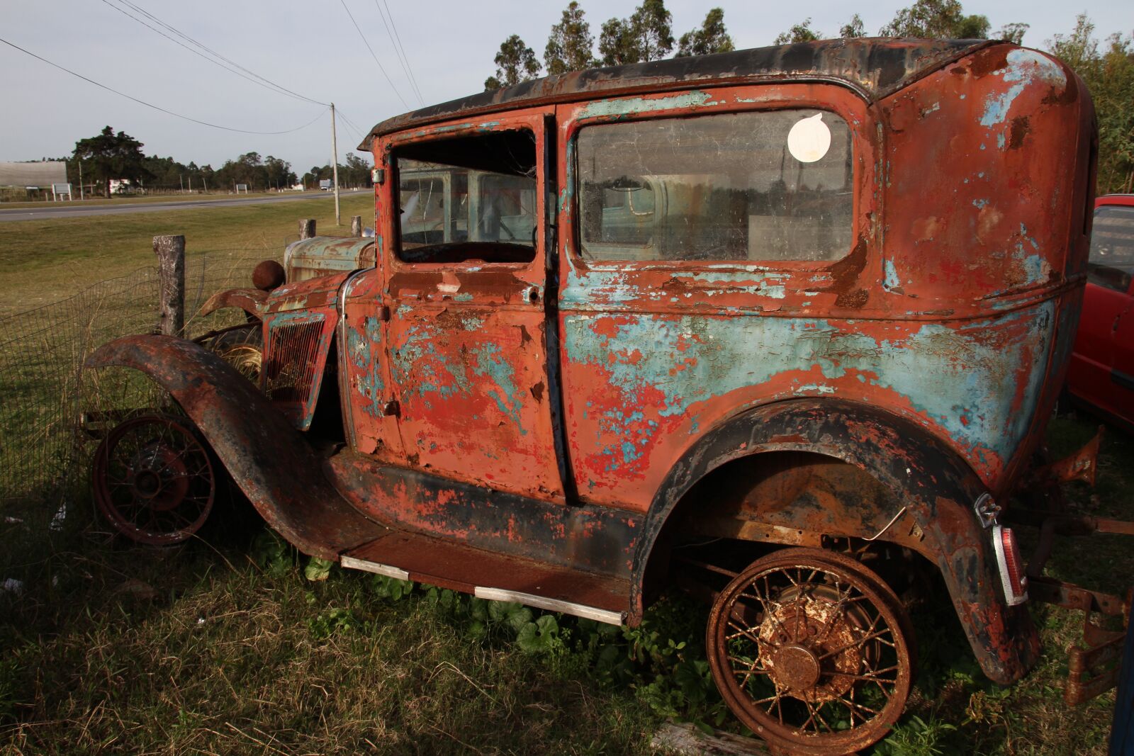 Canon EOS 7D sample photo. Car, old, abandon photography