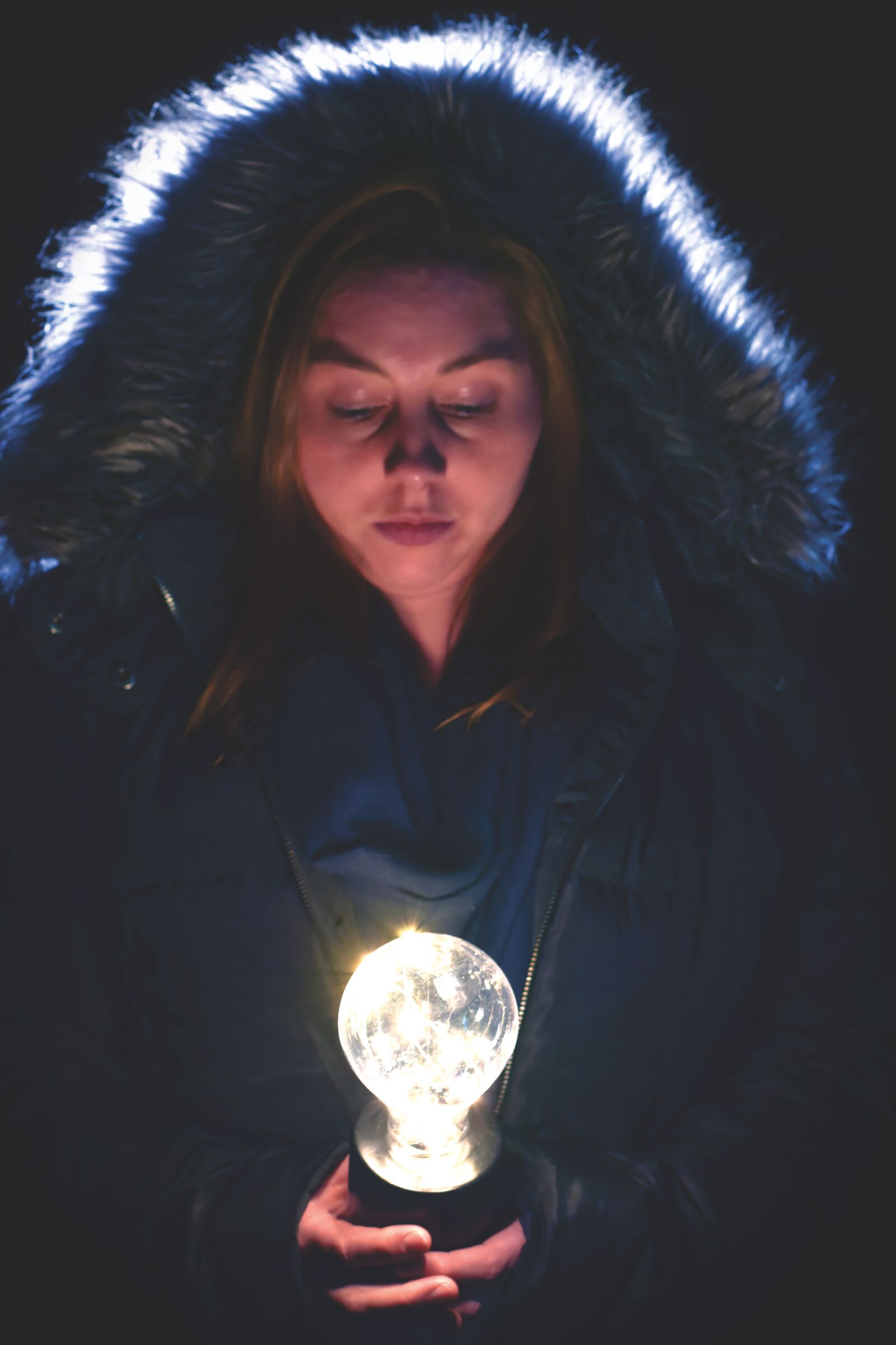 Nikon D7200 sample photo. Woman, thoughtful, energy photography