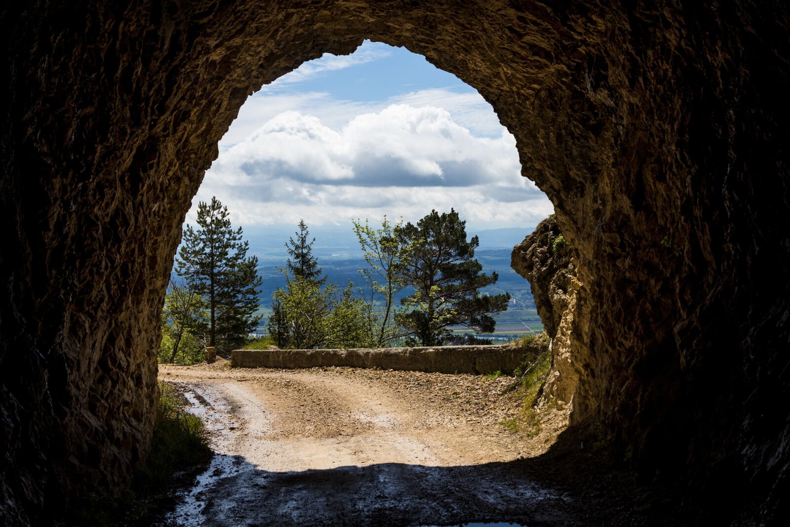Canon EOS R sample photo. Tunnel, bergstrasse, stone photography