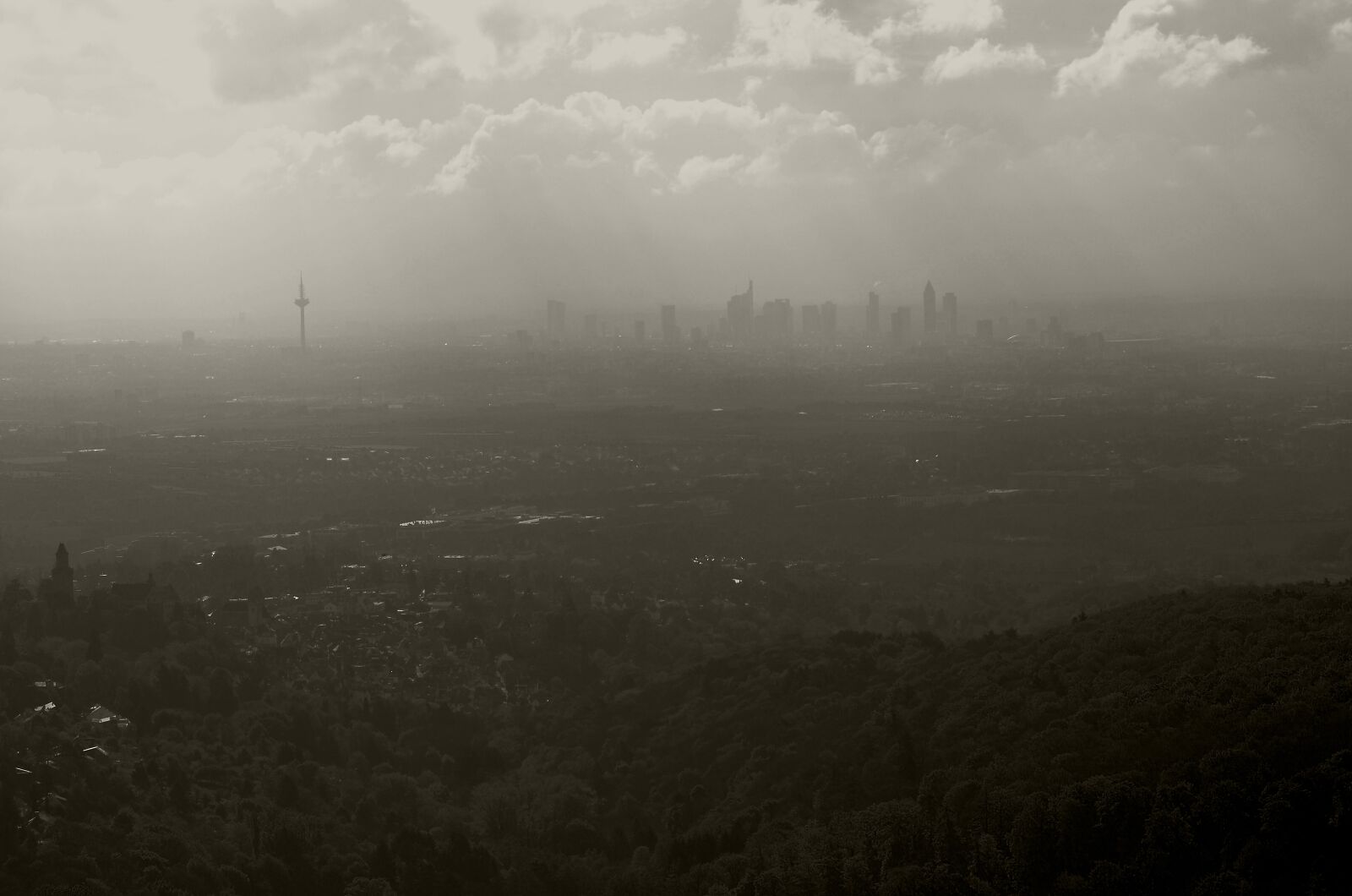 Nikon D5100 sample photo. Frankfurt, city, skyline photography