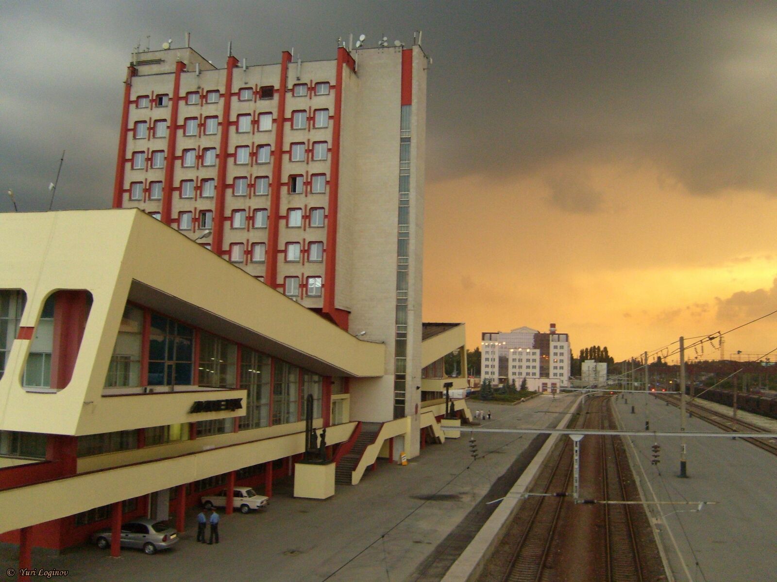 Samsung Digimax S700 / Kenox S700 / Digimax Cyber 730 sample photo. Lipetsk, lipetsk, station, russia photography
