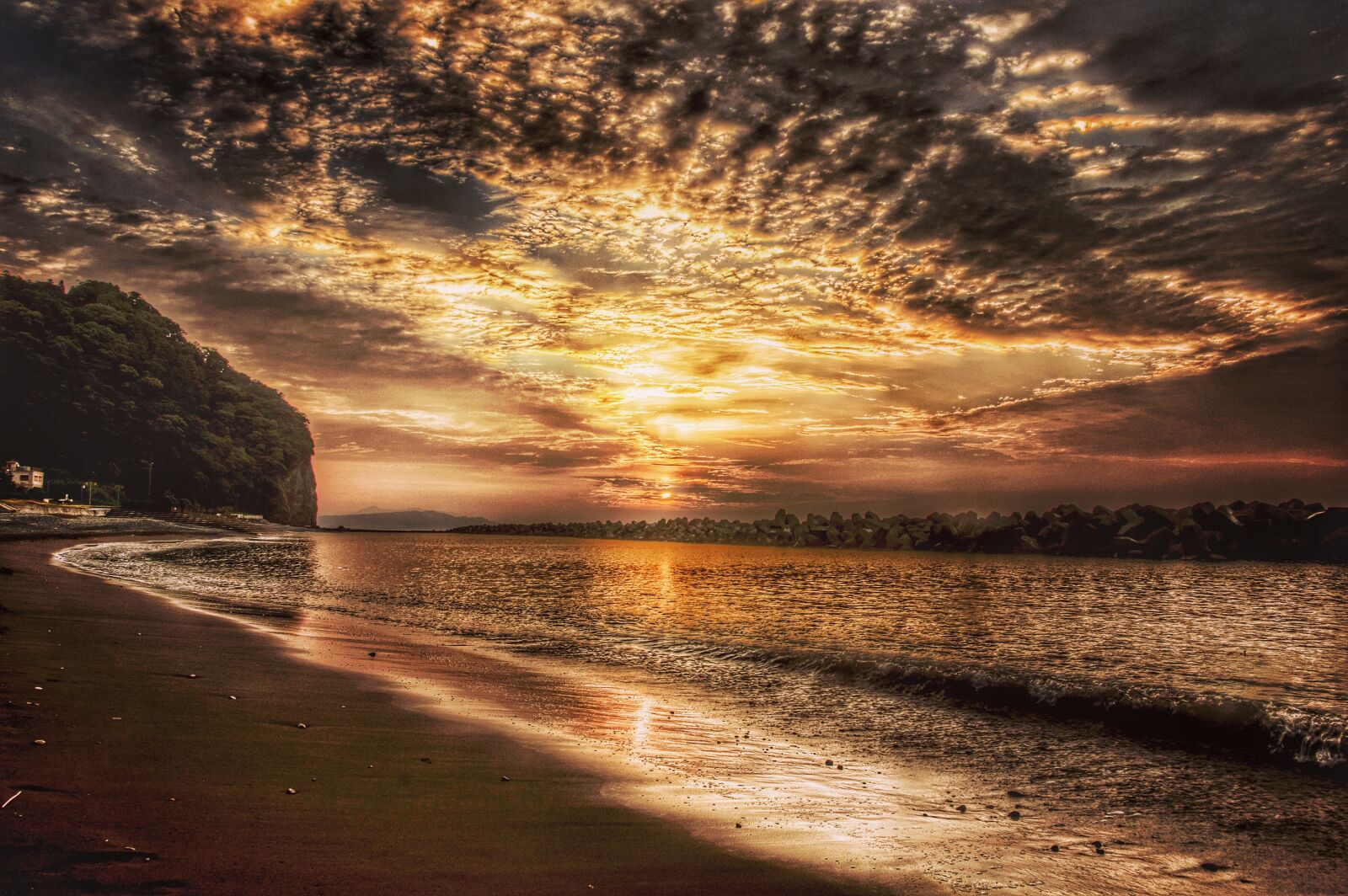 Pentax K-3 sample photo. Sunrise, asahi, landscape photography