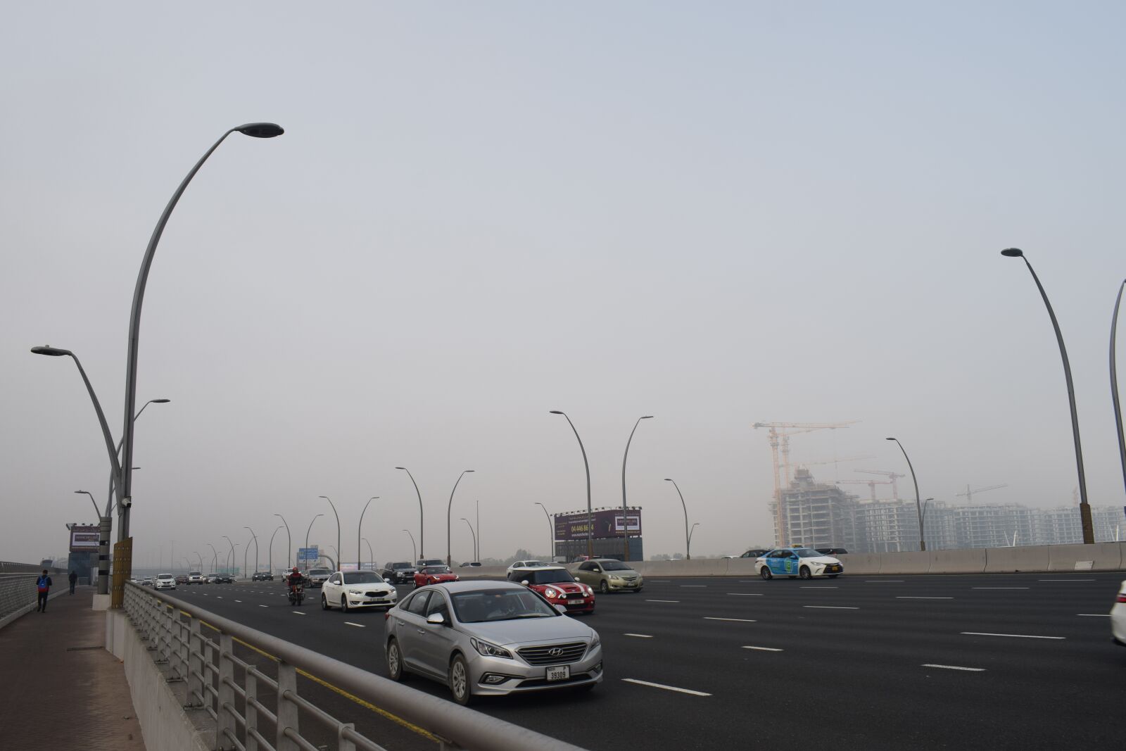 Nikon D5300 sample photo. Foggy weather, city weather photography