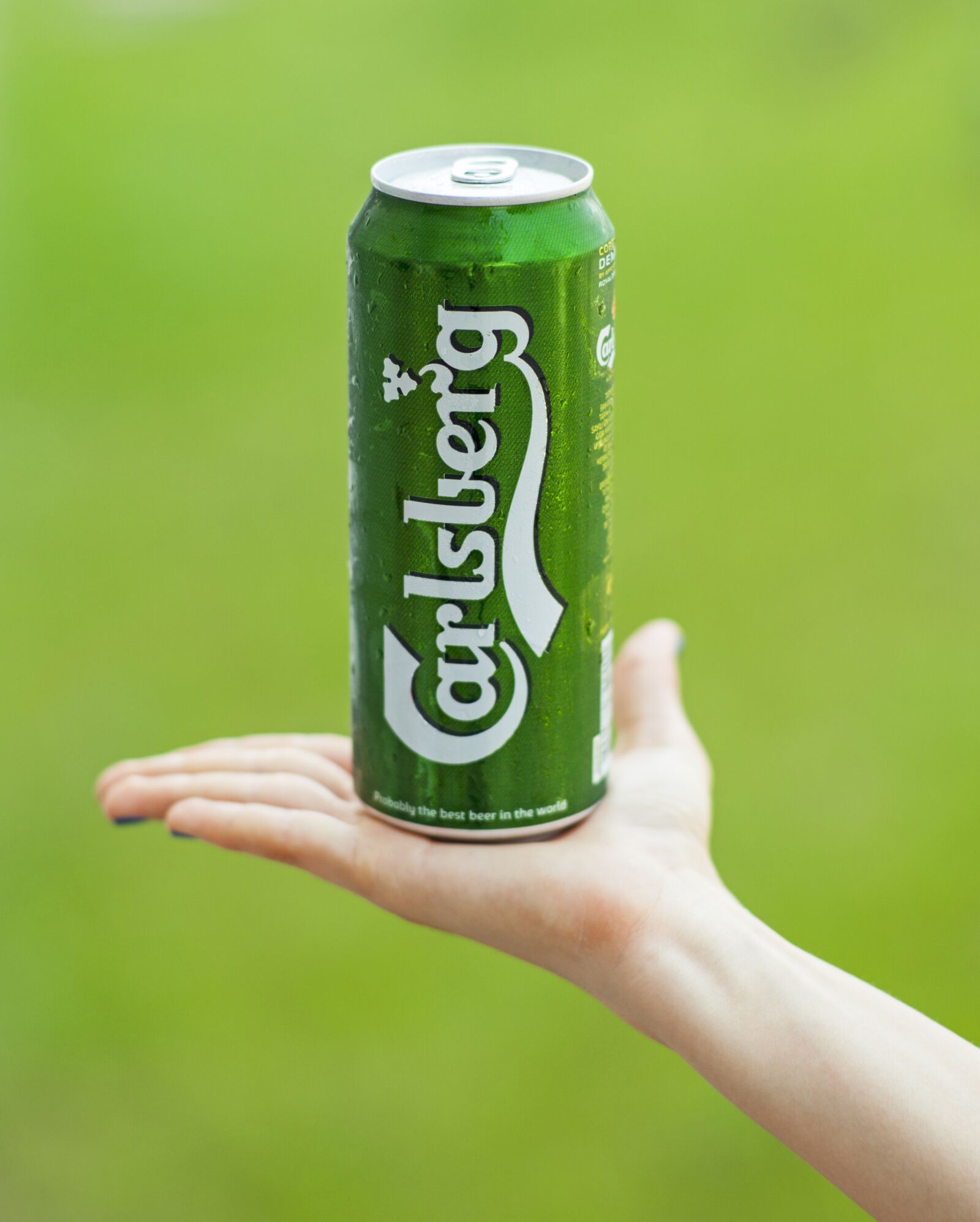ZEISS Planar T* 85mm F1.4 sample photo. Beer, green, beverage photography