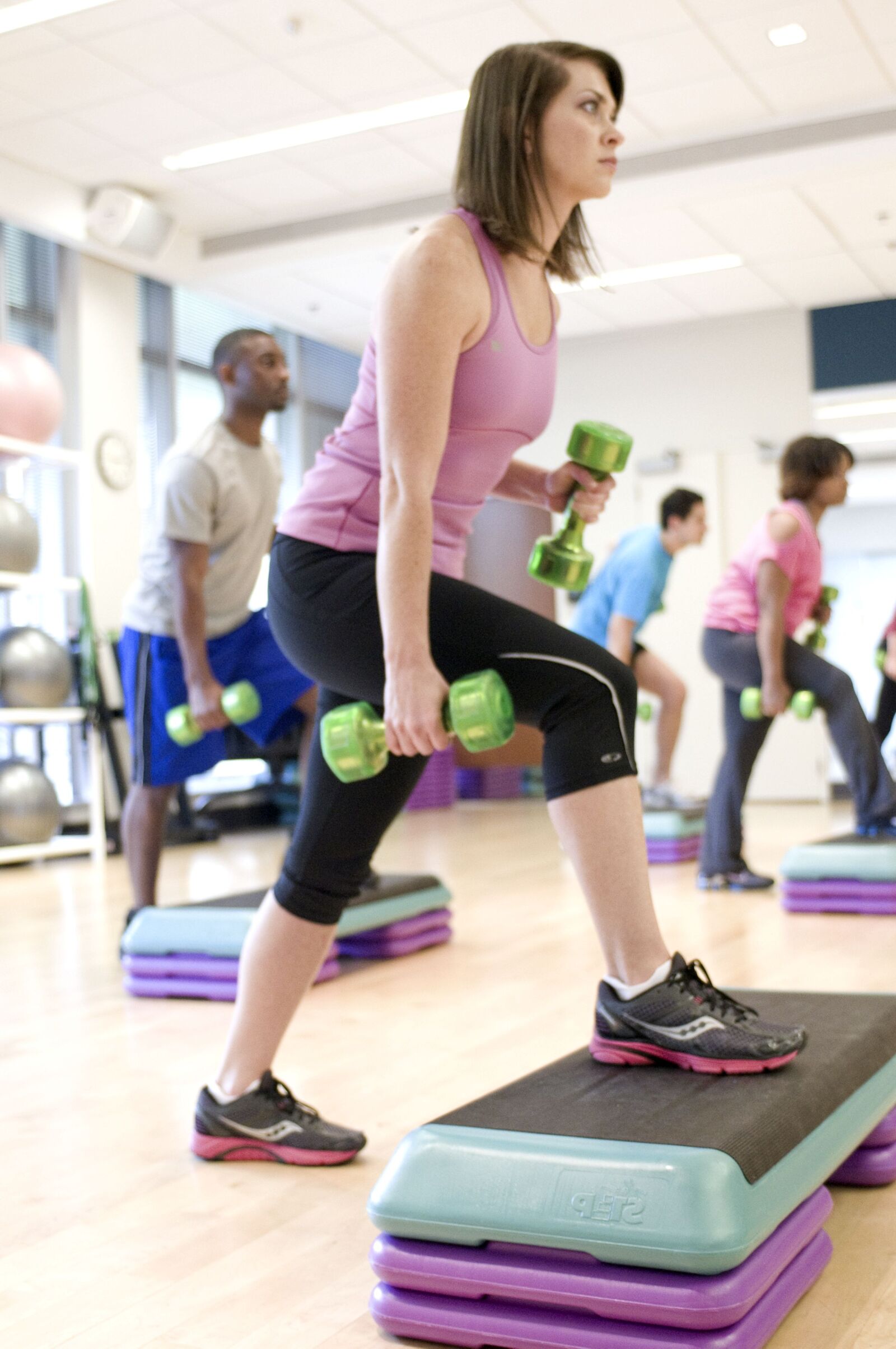 Nikon D300 sample photo. Female, exercise, class photography