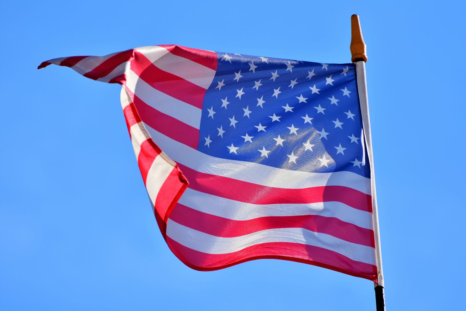 Nikon D7200 sample photo. Flag, american flag, usa photography