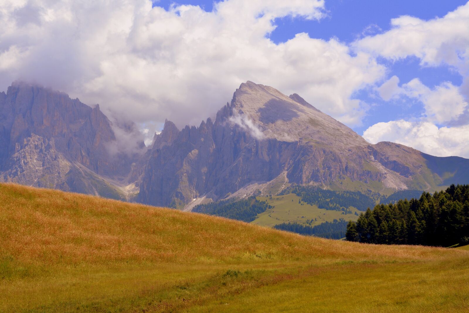 Nikon D7100 sample photo. Dolomites, cloudy, sky photography
