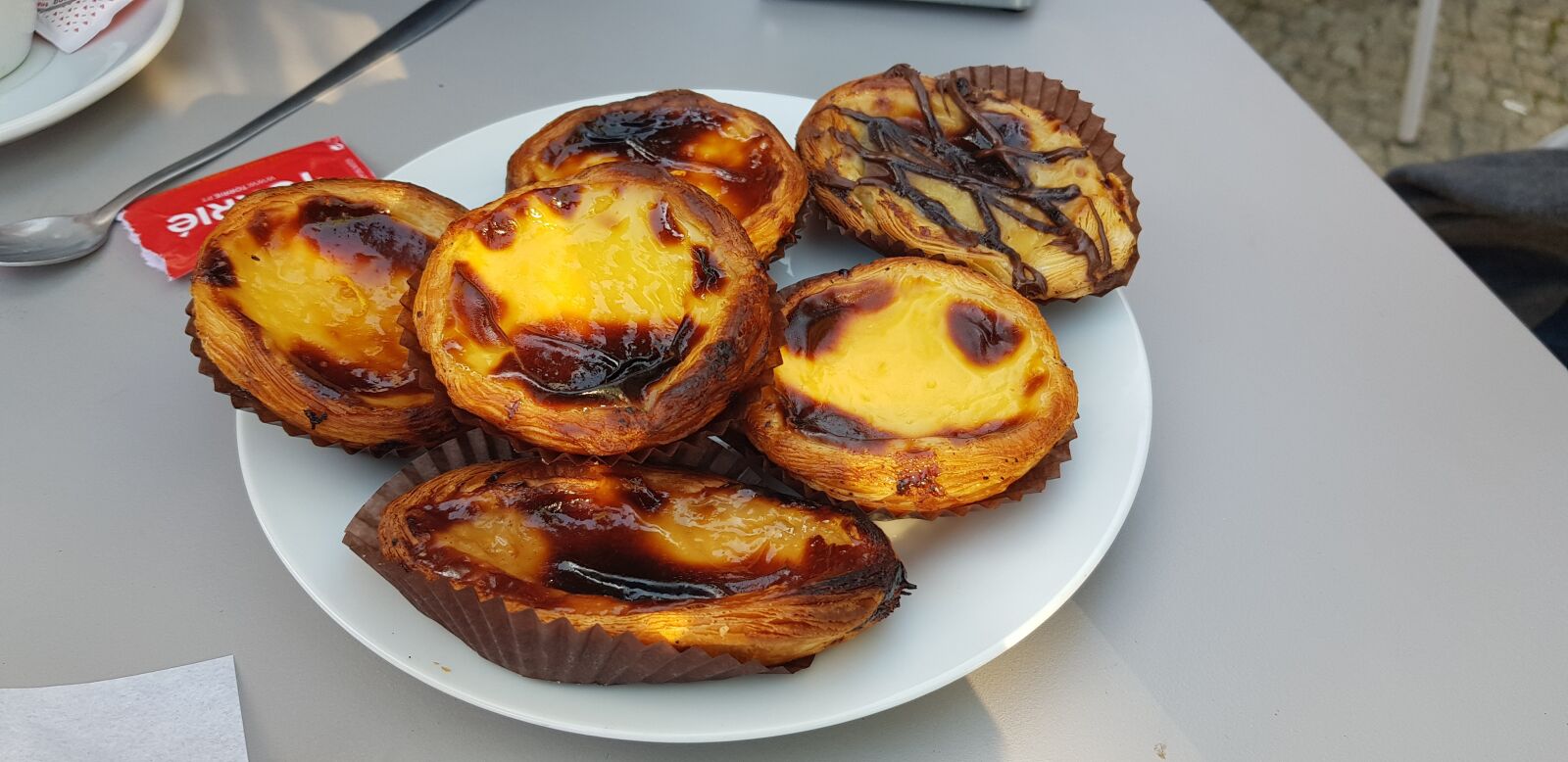 Samsung Galaxy S8 sample photo. Pastel de nata, sweet photography