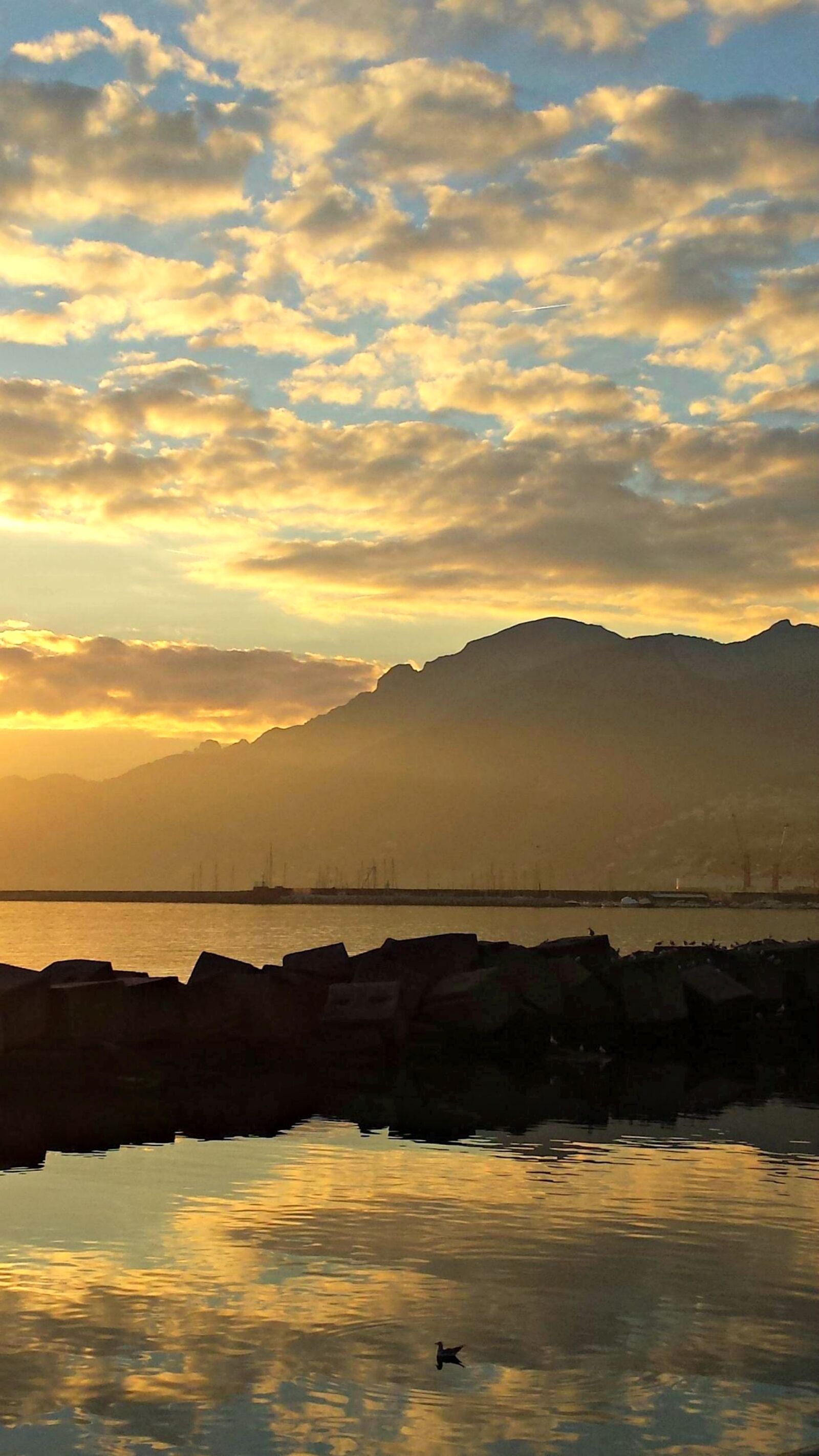 Samsung Galaxy S4 sample photo. Landscape, sunset, sea photography