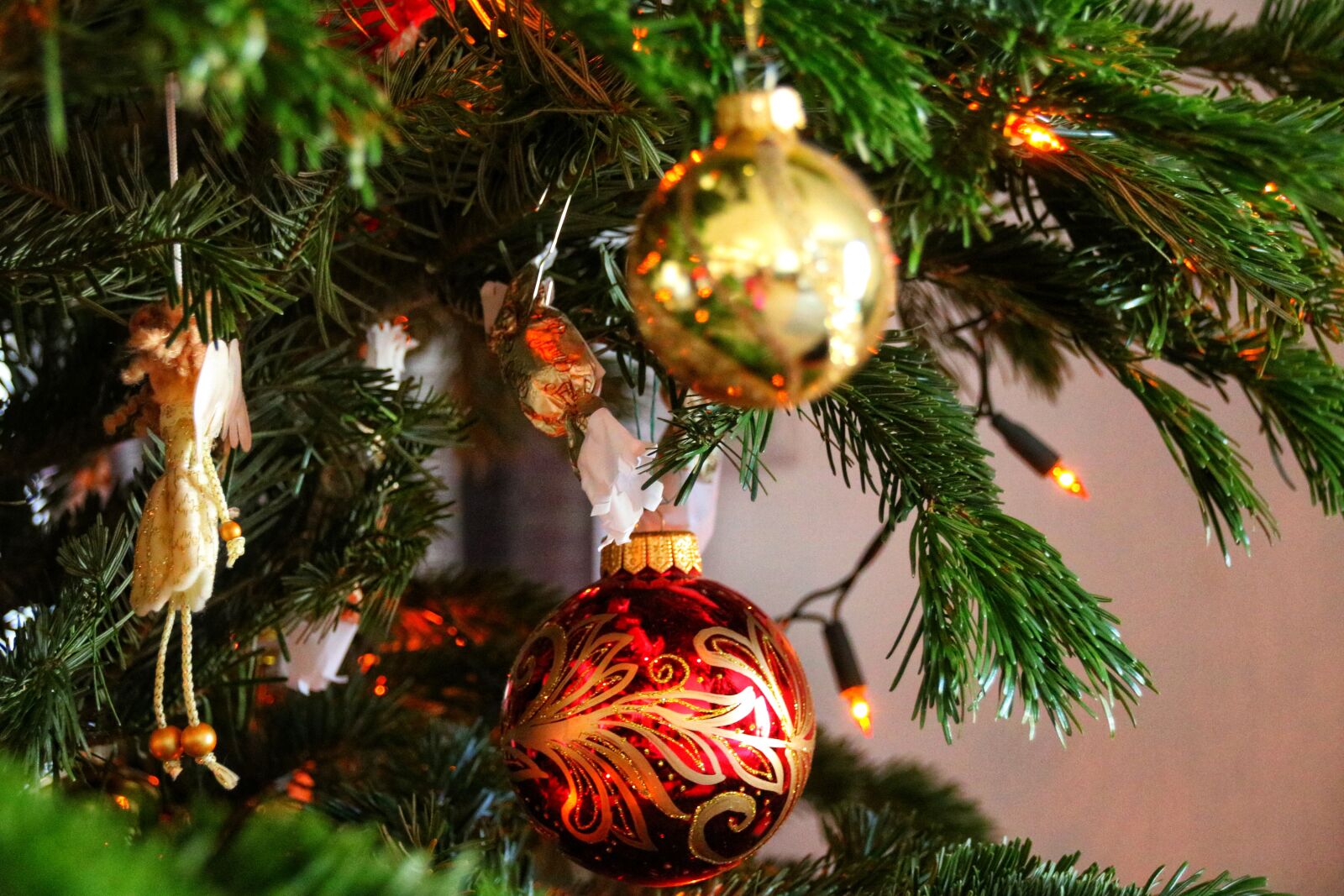 Canon EOS 750D (EOS Rebel T6i / EOS Kiss X8i) sample photo. Decorations, glass, tree photography