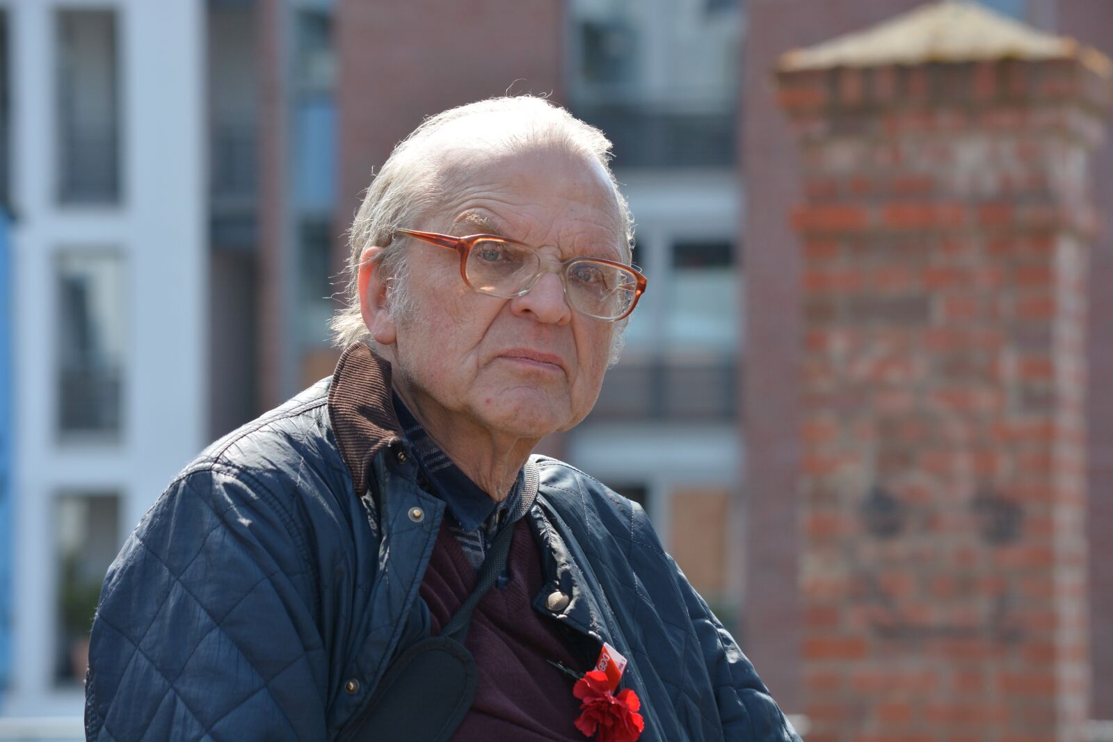 Nikon D7100 sample photo. Man, old, face photography