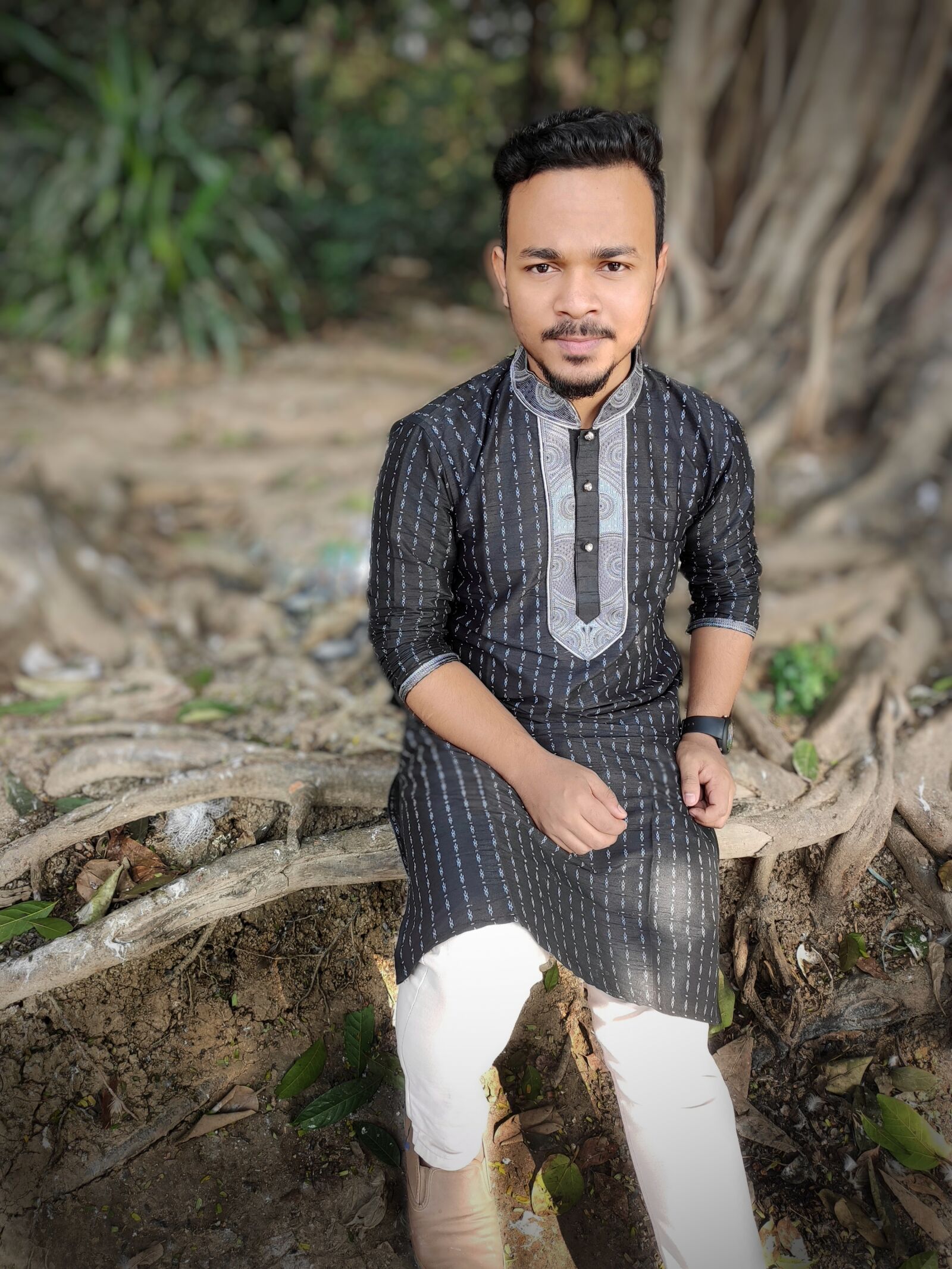 Xiaomi MI CC 9 sample photo. Black, nature, eid mubarak photography