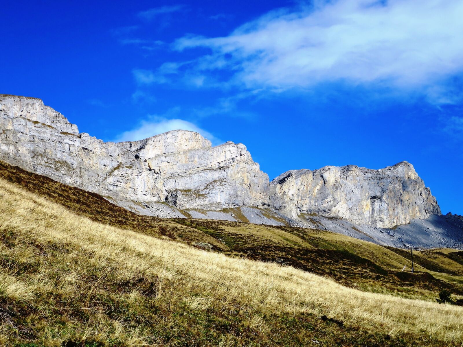 Canon PowerShot S120 sample photo. Rock wall, mountains, switzerland photography