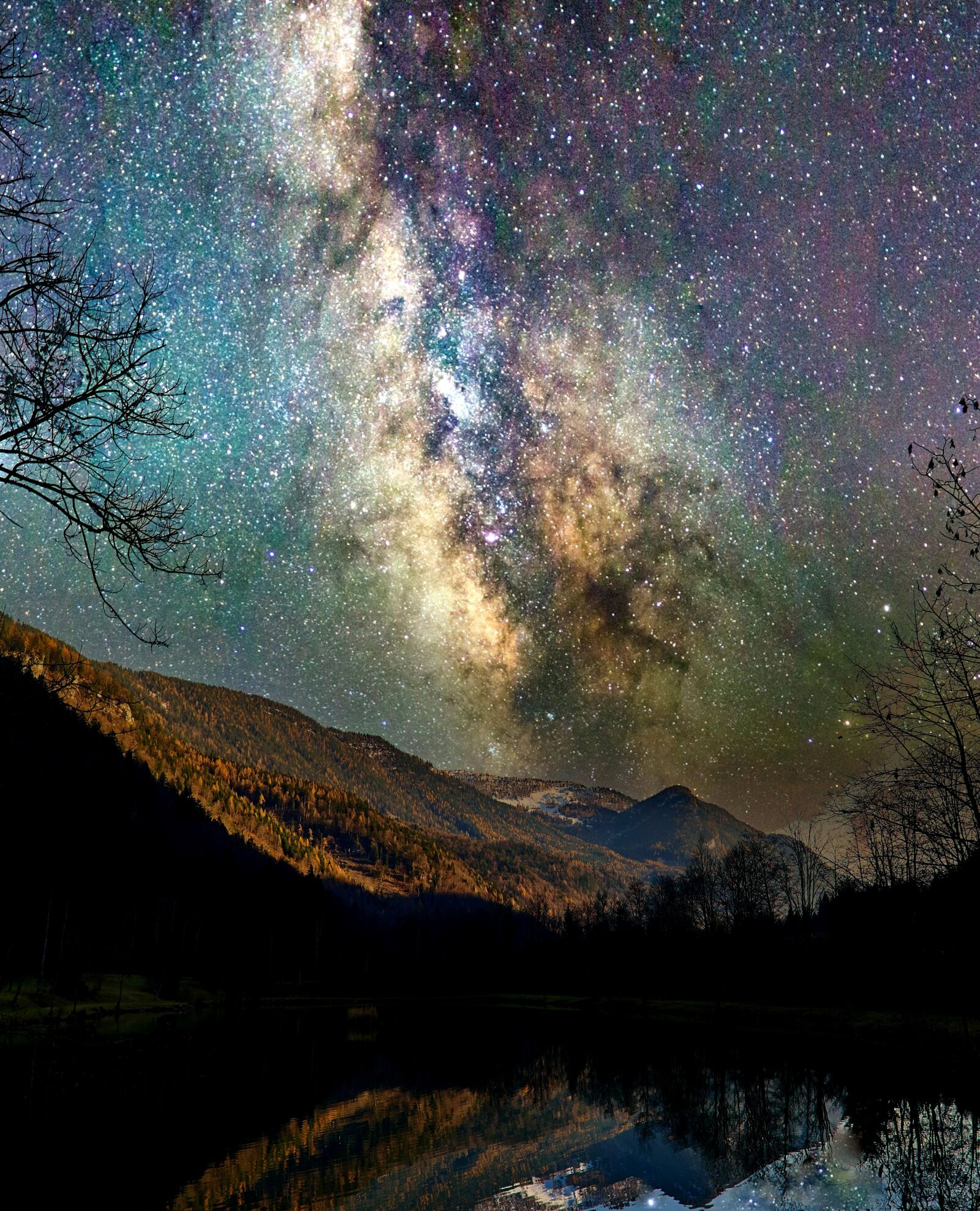 Sigma 16mm F1.4 DC DN | C sample photo. Milky way, starry sky photography