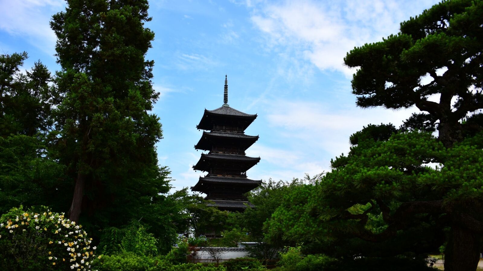 Nikon D7200 sample photo. Five story pagoda, history photography