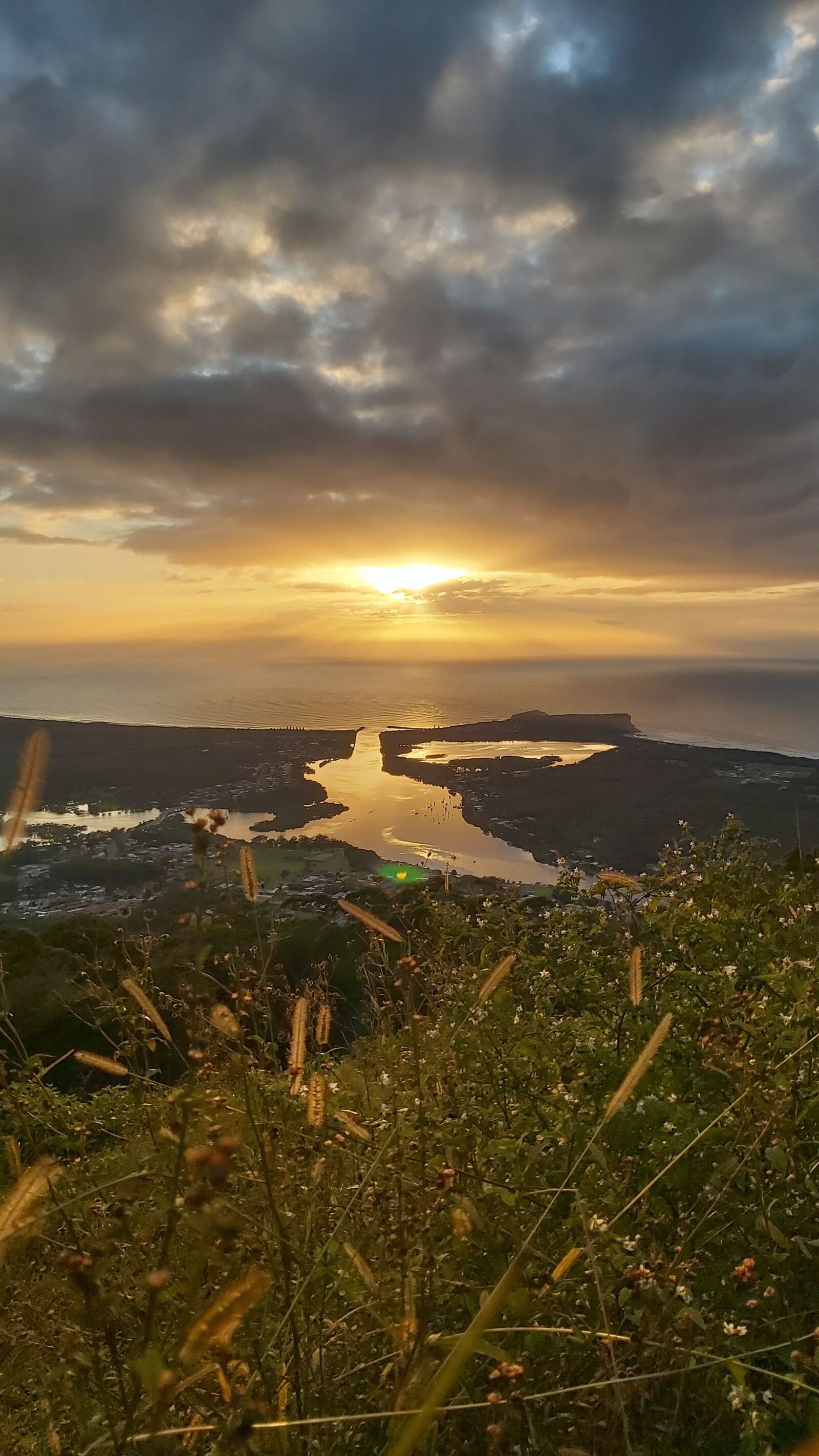 Samsung Galaxy A70 sample photo. Sunrise, ocean, sea photography