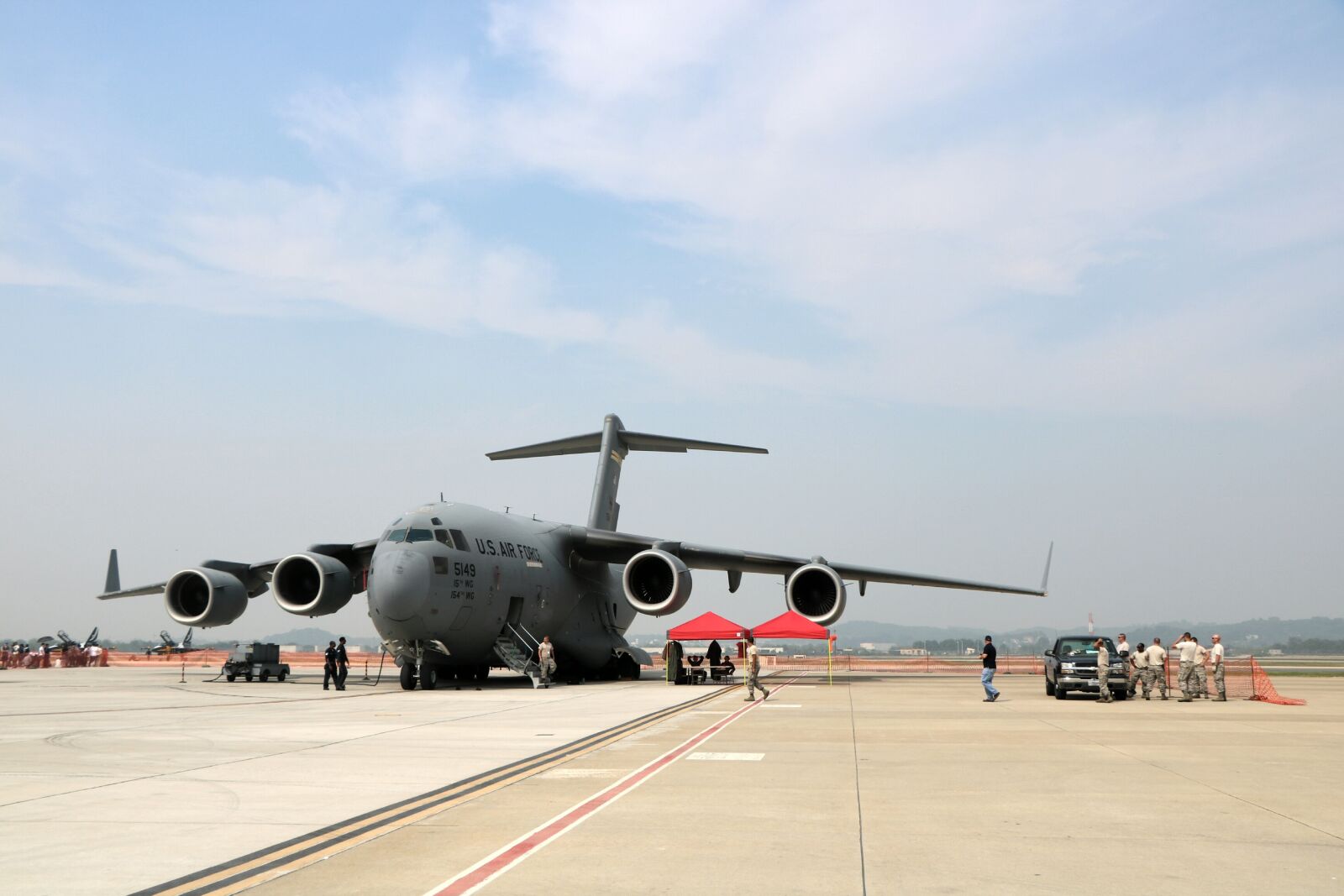 Canon EOS 760D (EOS Rebel T6s / EOS 8000D) sample photo. Aircraft, plane, air force photography
