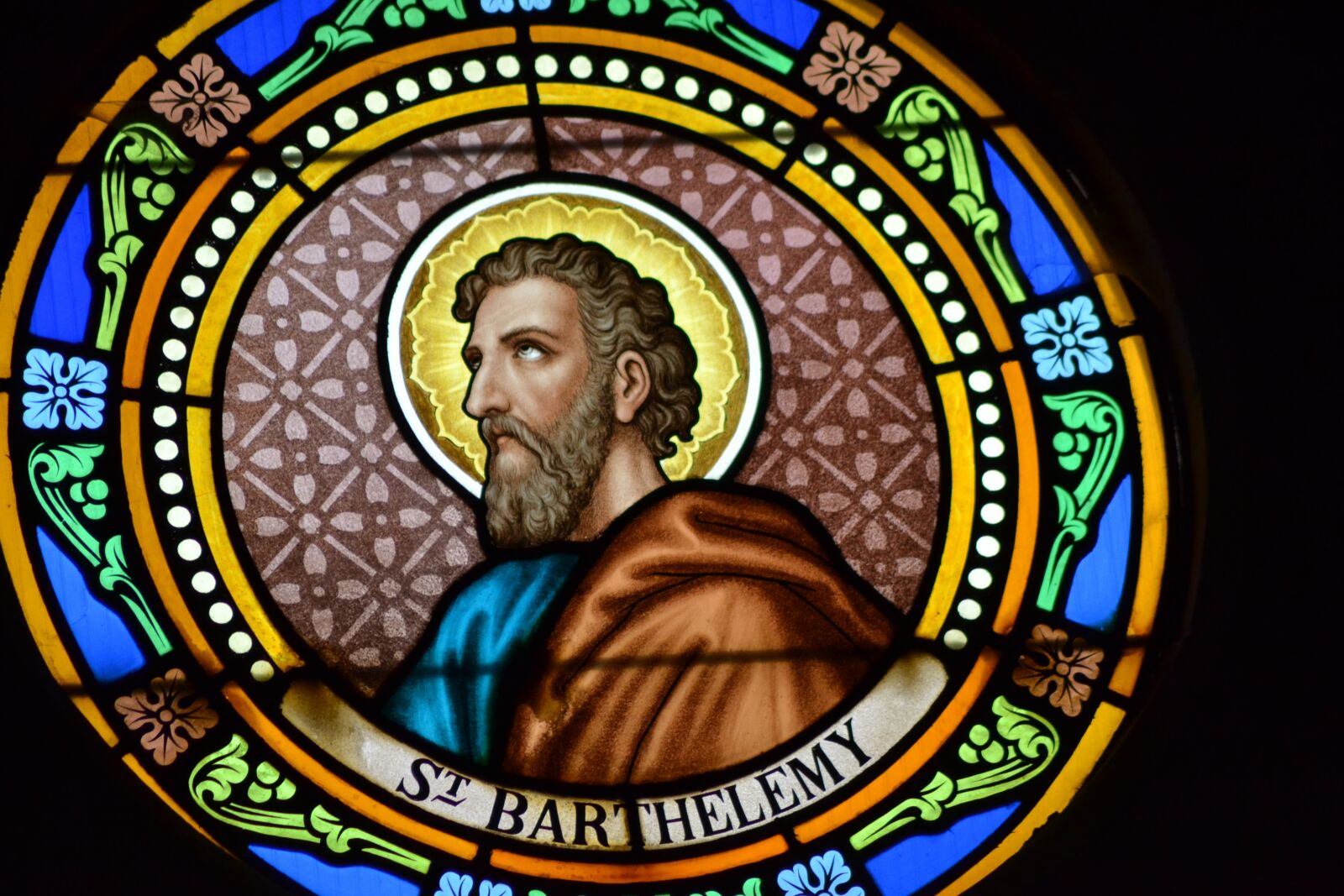 Nikon D3100 sample photo. Stained glass, apostle, jesus photography