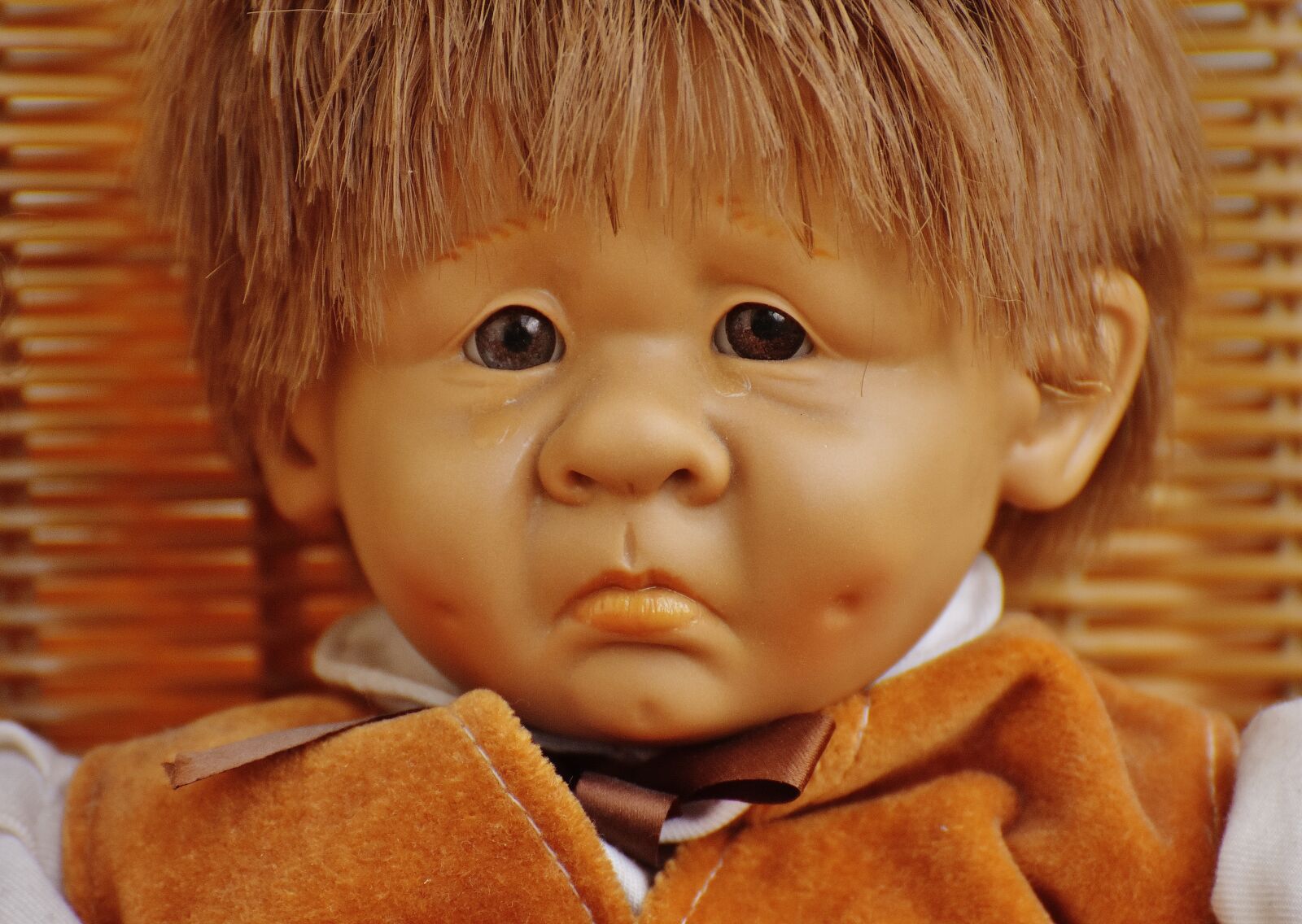Nikon D7200 sample photo. Doll, boy, sad photography