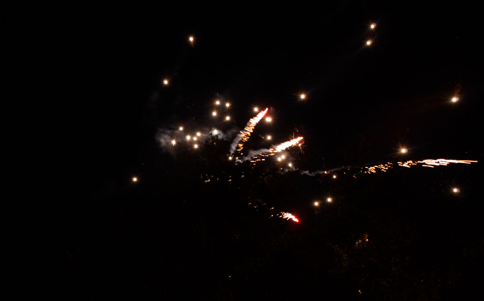 Sony DT 18-70mm F3.5-5.6 sample photo. Fireworks, sparklers photography