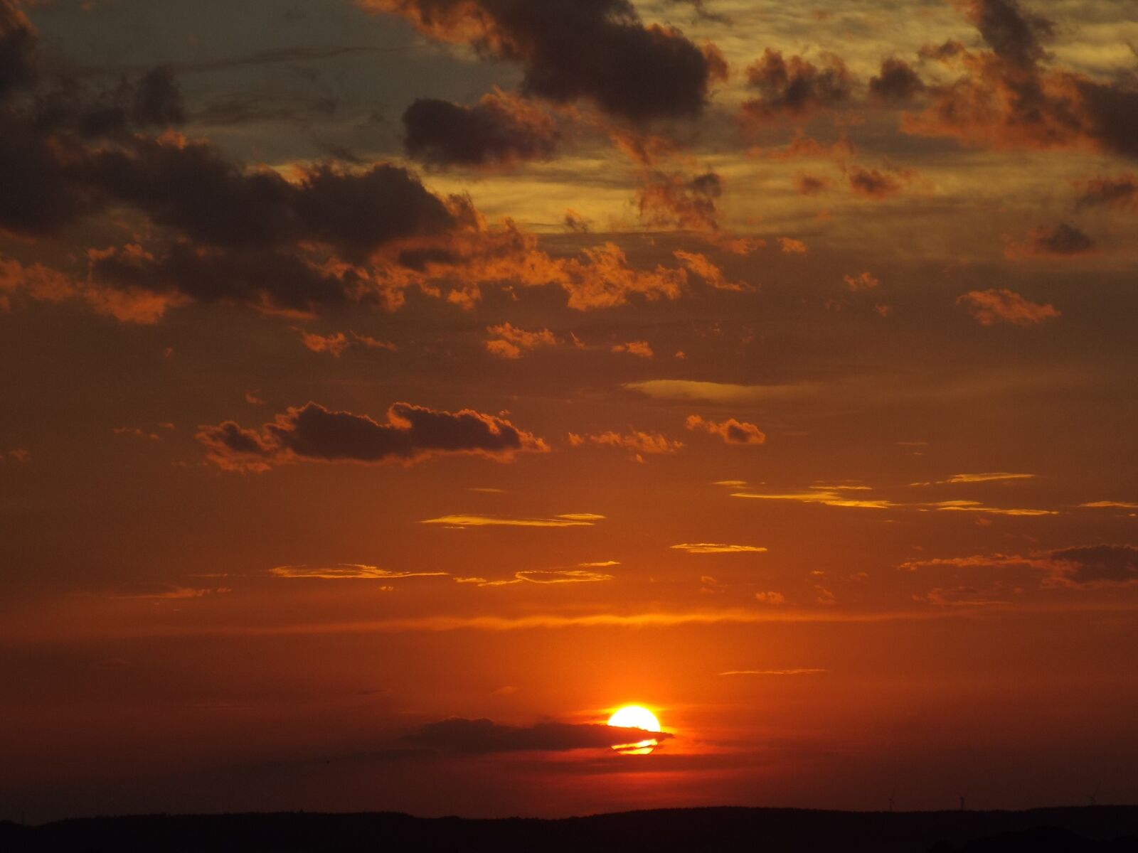 Fujifilm FinePix S6800 sample photo. Sunset, obersch nenfeld, evening photography