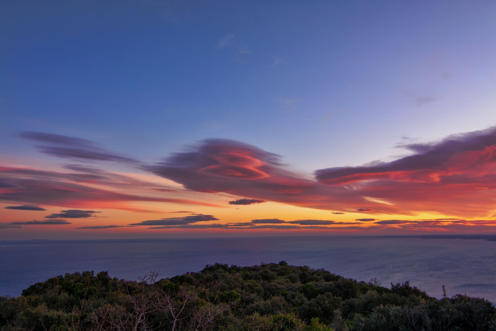 Nikon D7100 sample photo. Sunset, lenticular, cloud photography