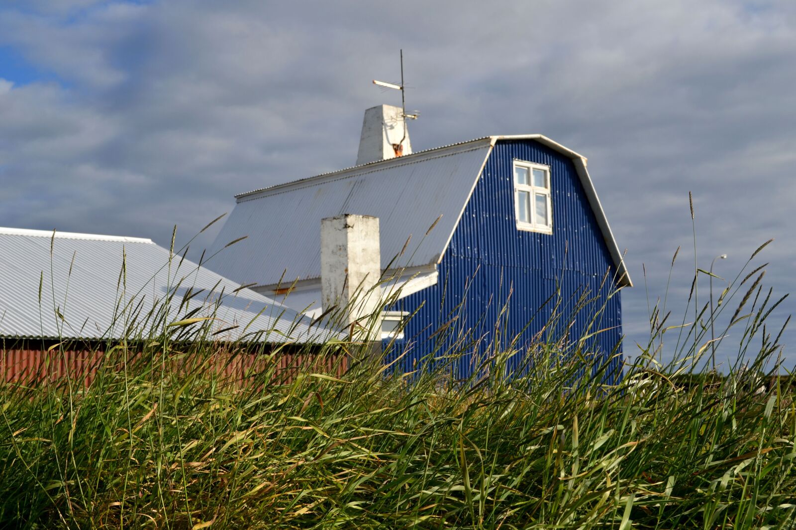 Nikon D3100 sample photo. Iceland, hause, blue photography