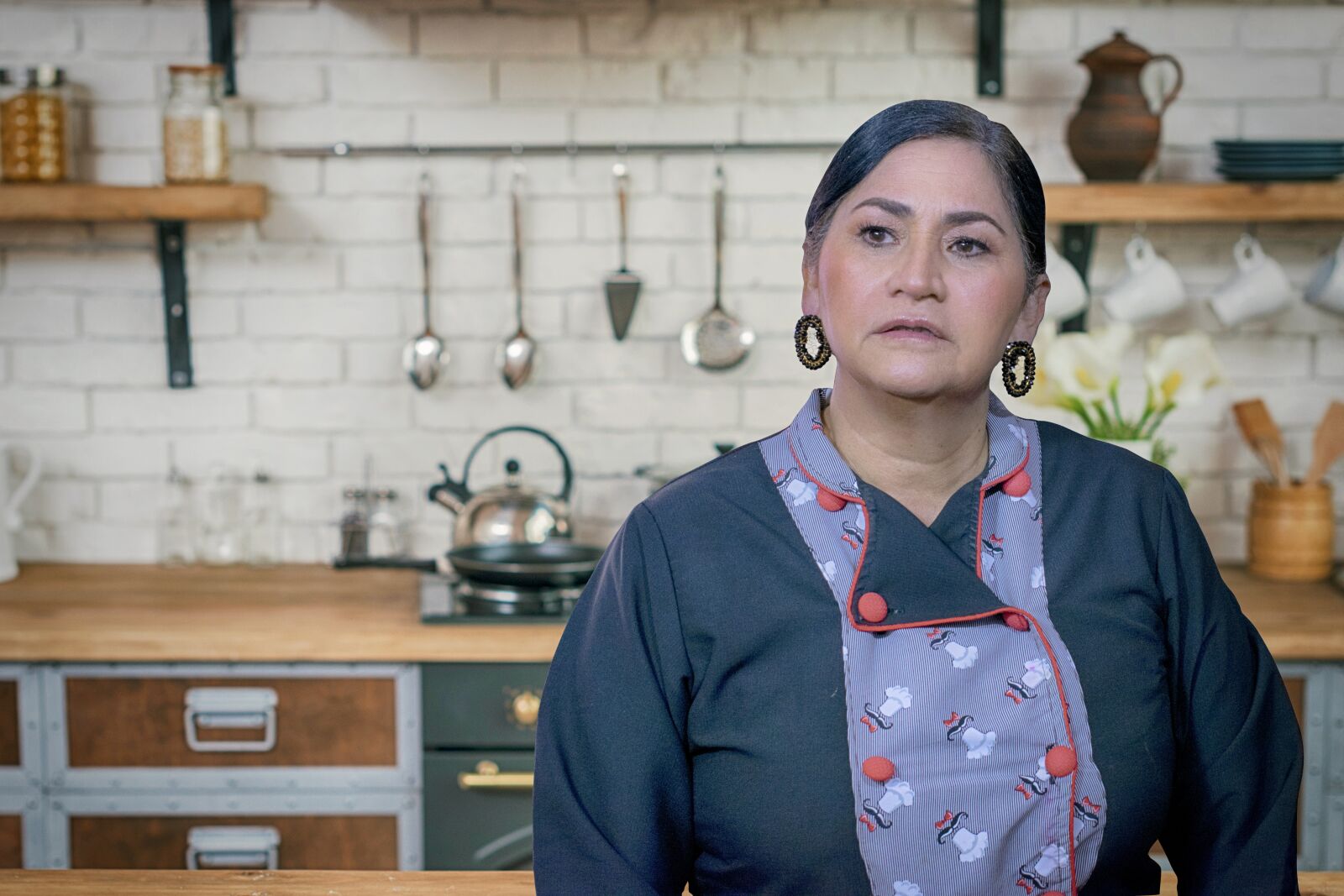 Nikon D3300 sample photo. Woman, cook, kitchen photography