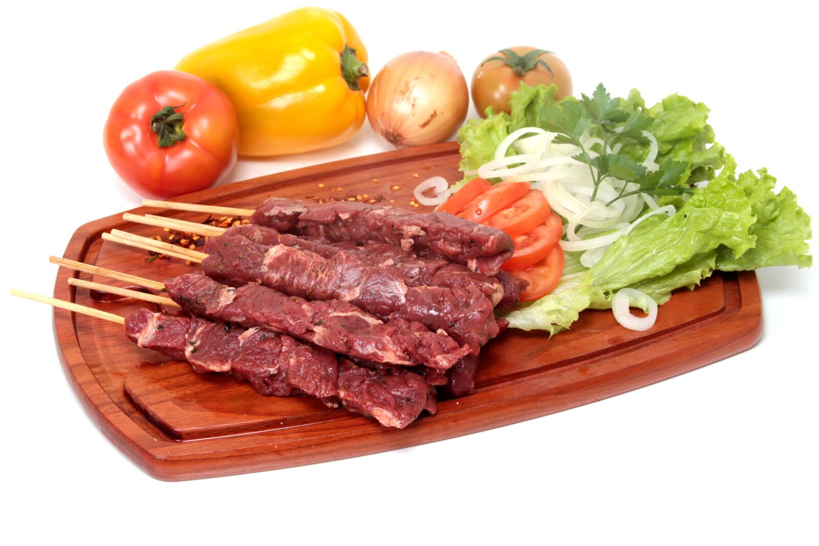 Canon EOS 7D sample photo. Barbecue, meat skewer, skewer photography