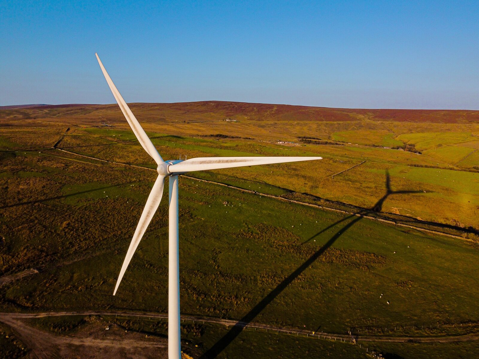 DJI FC7203 sample photo. Windfarm, energy, wind photography