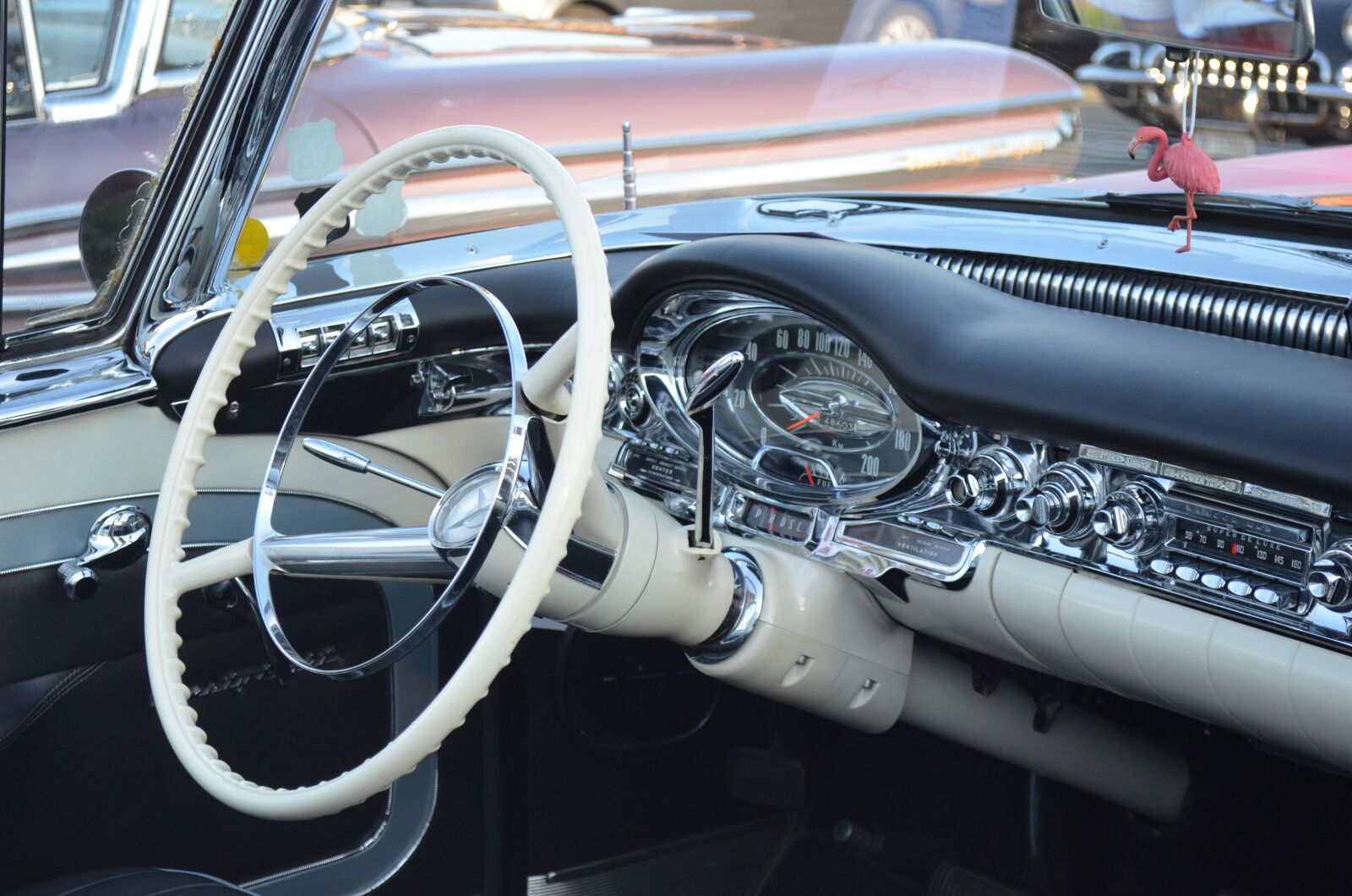 Nikon D5100 sample photo. Steering wheel, speedometer, vehicle photography
