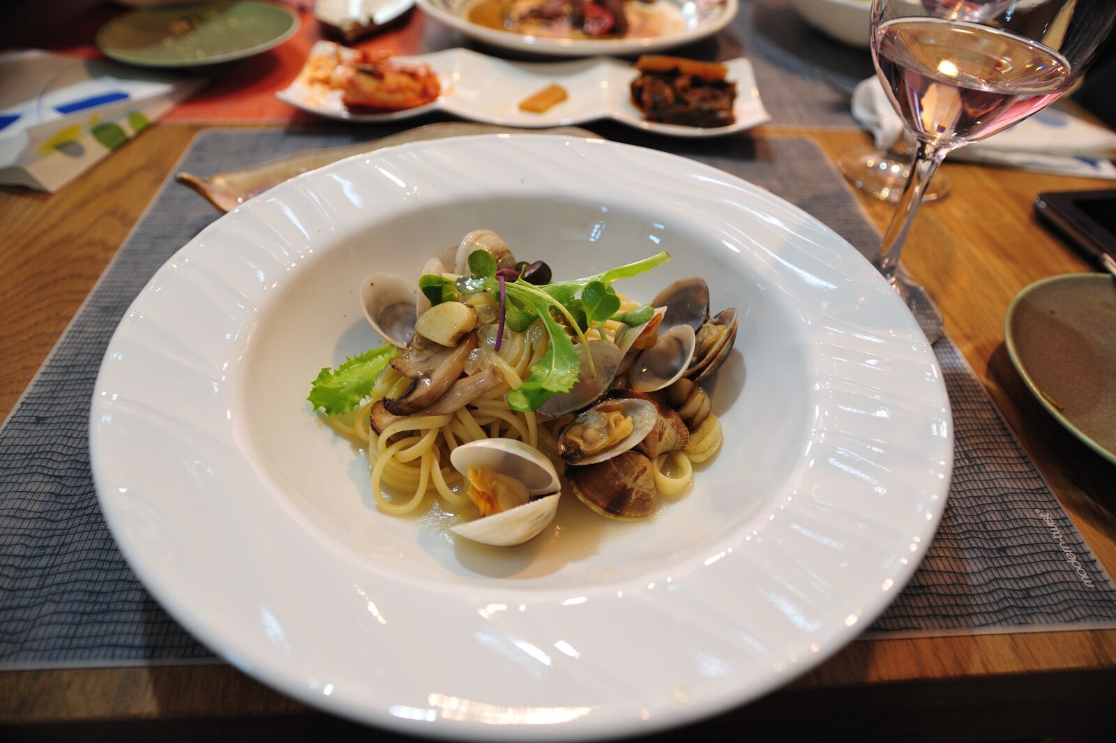 Nikon D3 sample photo. Bonggolre, pasta, food photography
