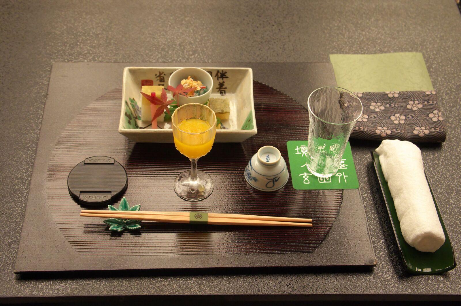 Pentax K-5 sample photo. Table, wood, japan photography