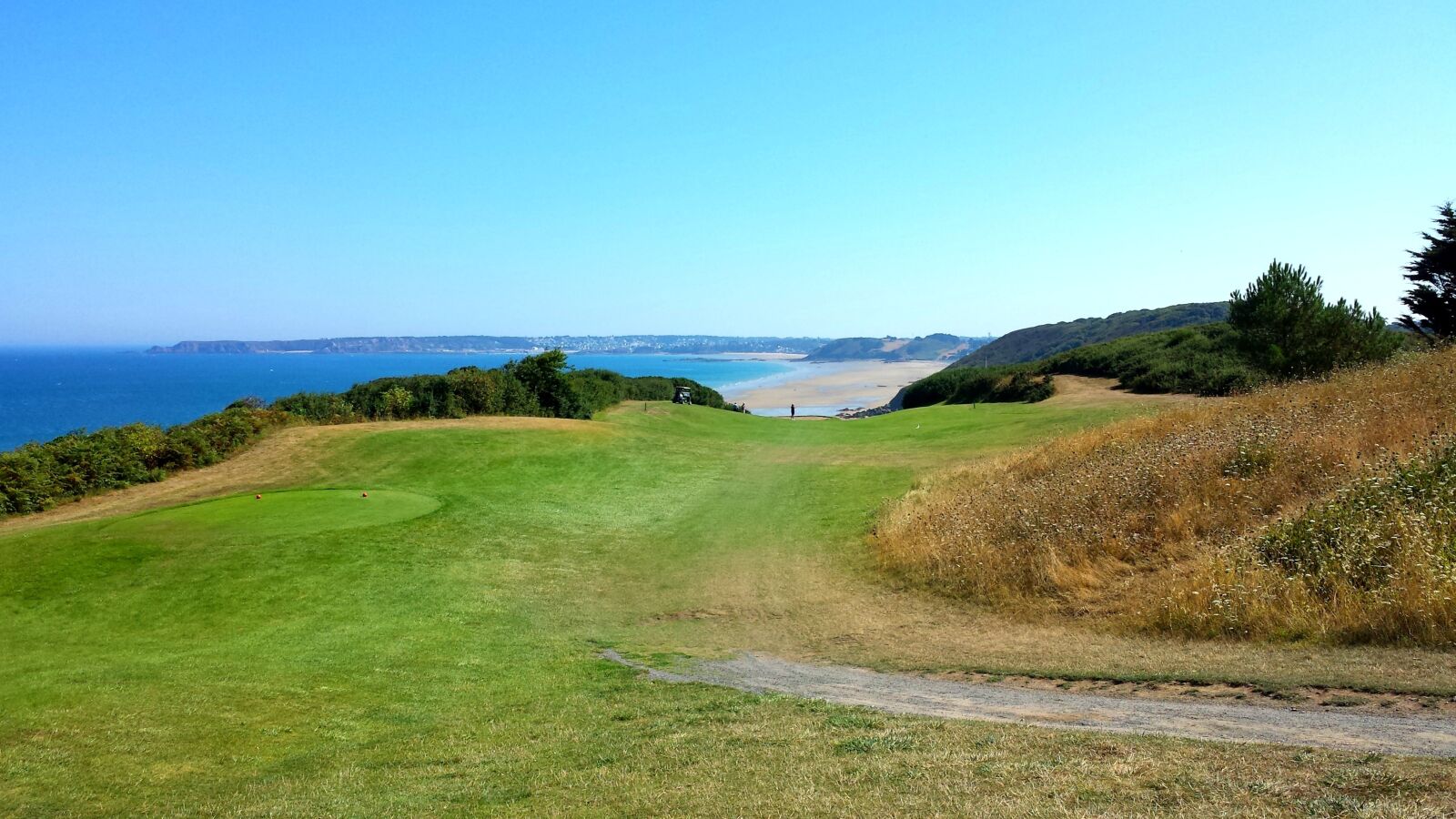 Samsung Galaxy S4 sample photo. Golf, departure, brittany photography