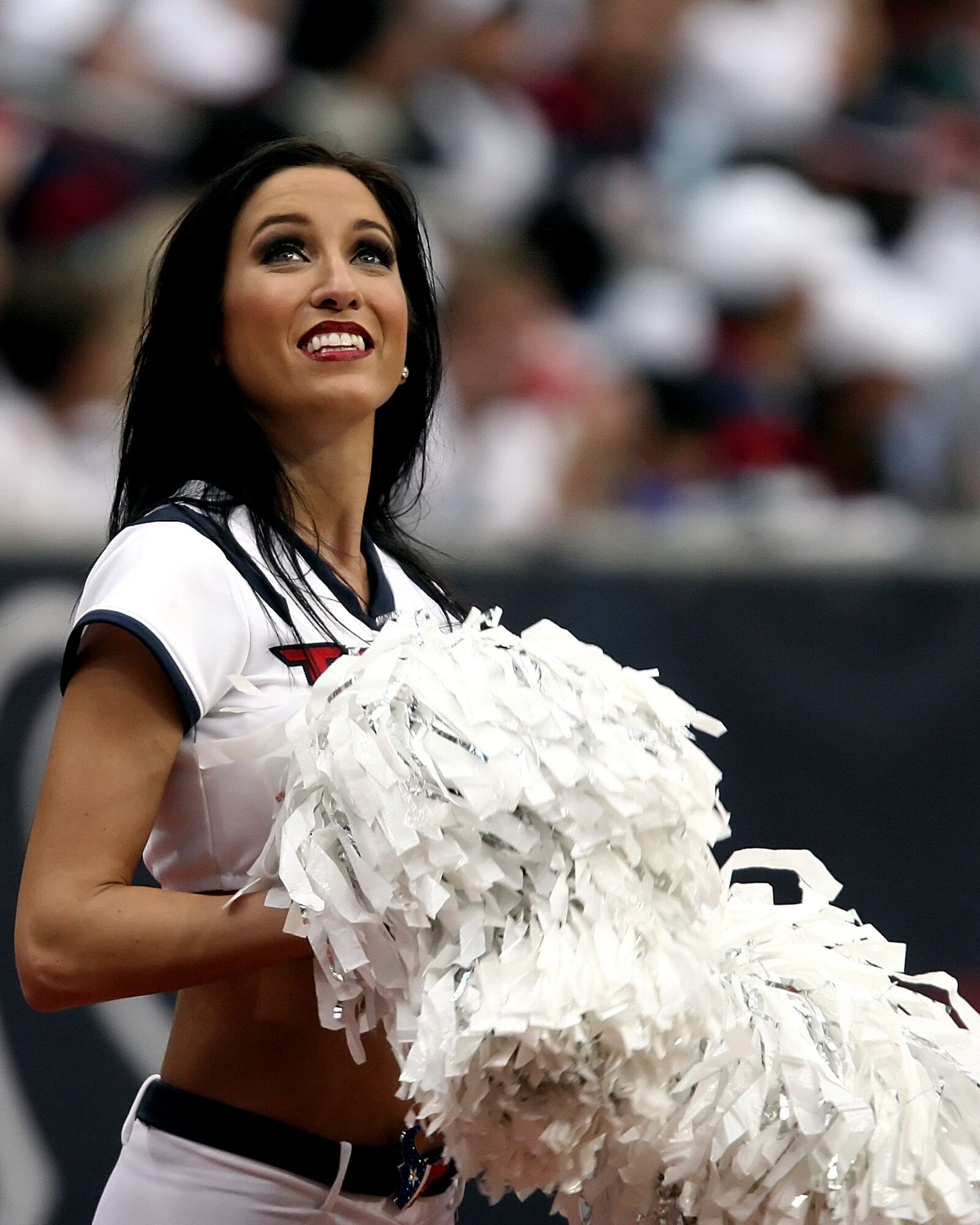 Canon EOS 20D sample photo. Cheerleader, professional football, game photography