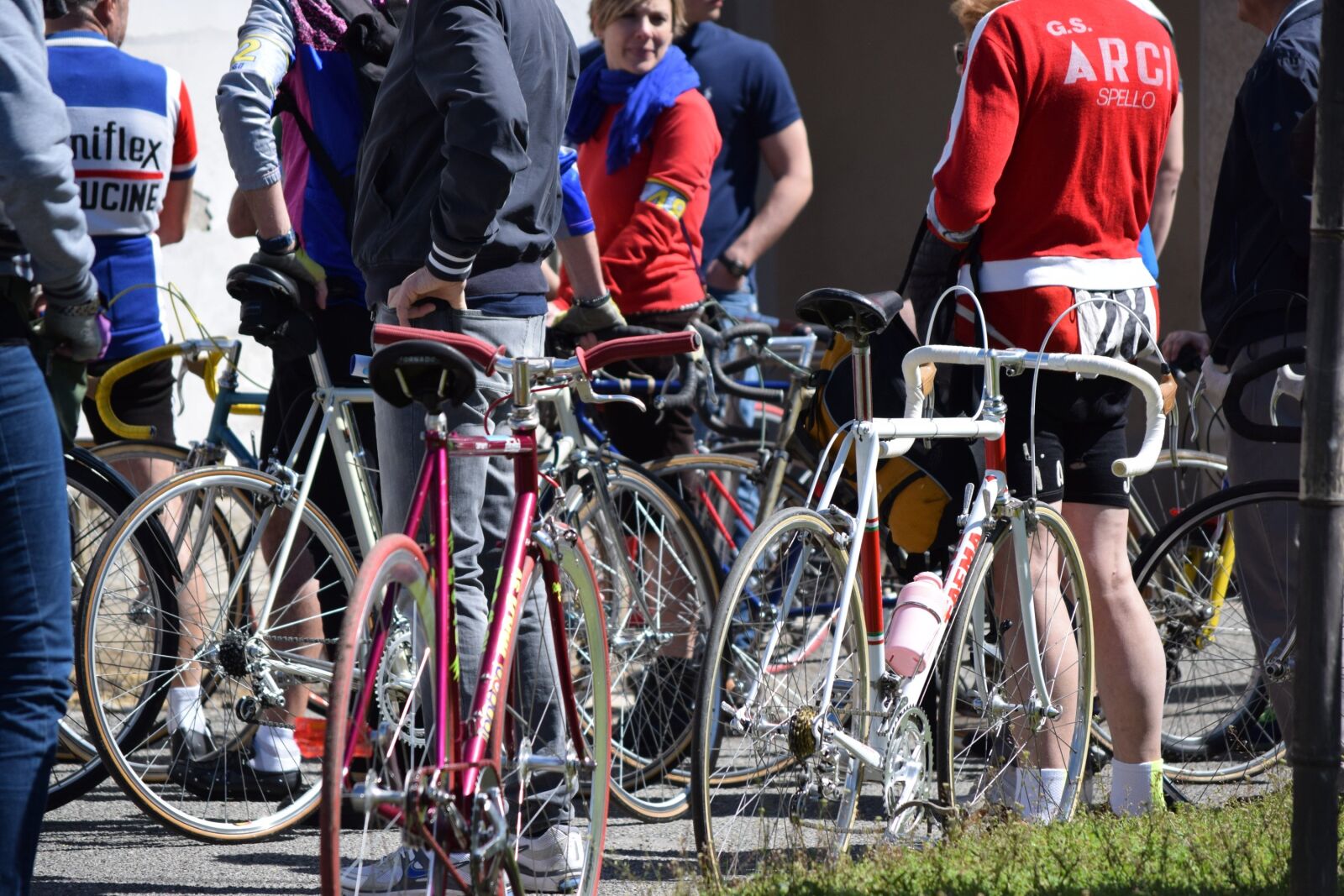 Nikon D3300 sample photo. Cyclists, cycling, bicycles photography