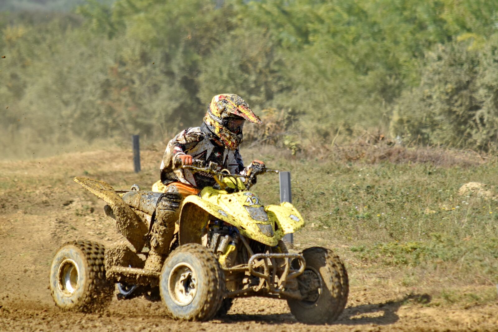 Nikon D5500 sample photo. Dirt, motocross, mud, race photography