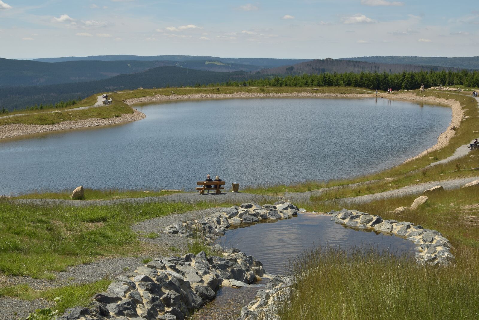 Nikon D5300 sample photo. Artificial pond, plateau, quiet photography