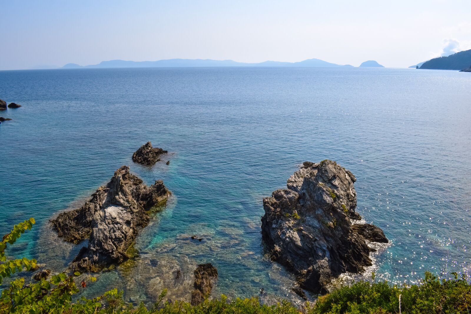 Nikon D3300 sample photo. Rocky coast, landscape, sea photography
