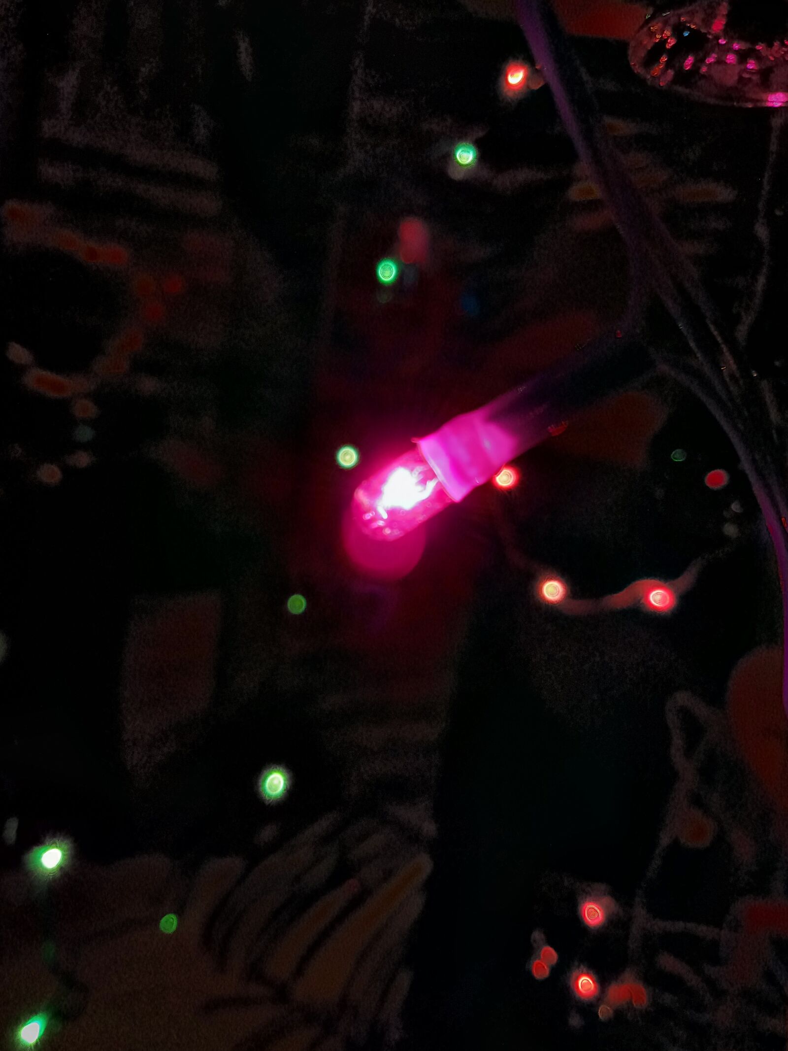 Realme C2 sample photo. Lights, blinking, diwali photography