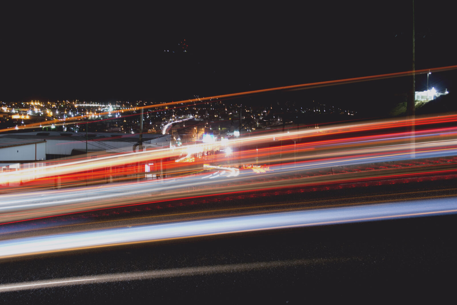 Nikon D5200 sample photo. Car, lights, city, long photography