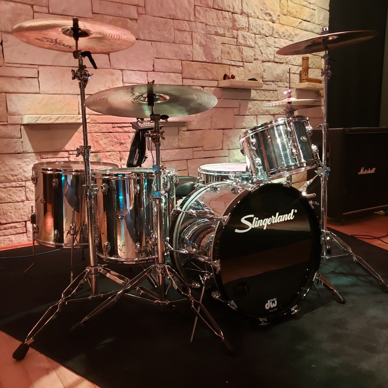 Samsung Galaxy S9+ sample photo. Drums, drummer, slingerland photography