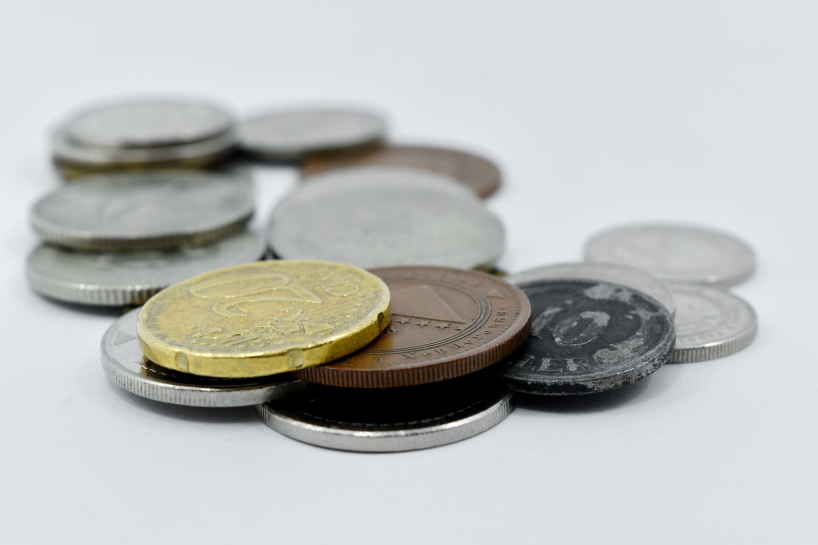 Nikon D5500 sample photo. Cent, coins, economic growth photography