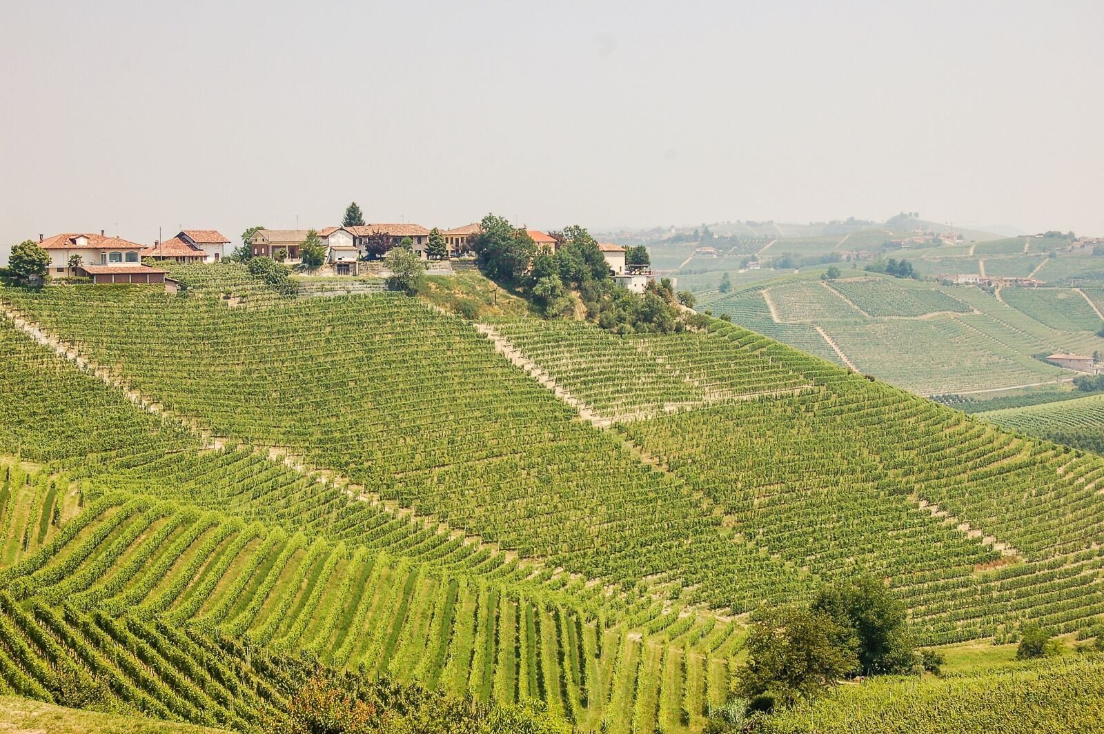 Nikon D50 sample photo. Piedmont, village, landscape photography