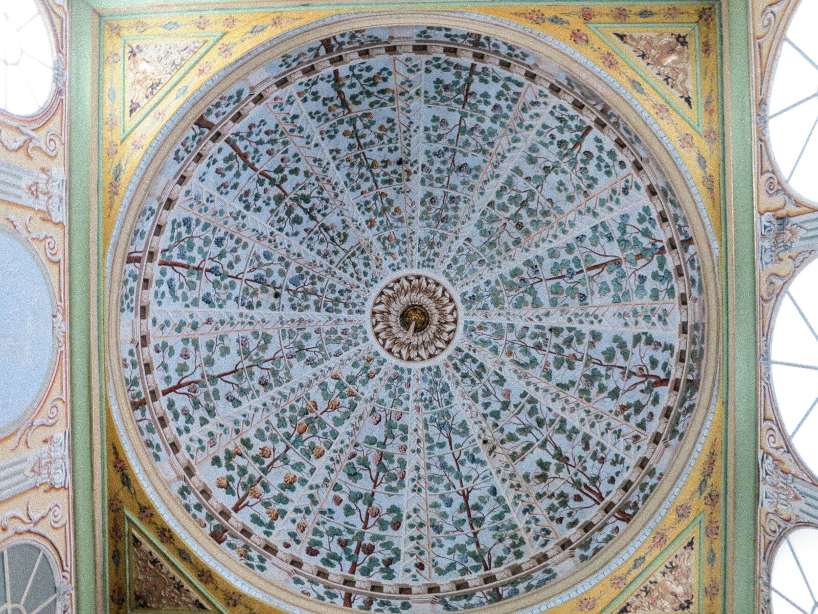 Canon PowerShot S100 sample photo. Ceiling, topkapä± palace, harem photography