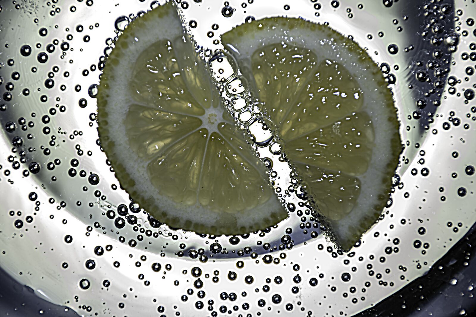 Nikon D5600 sample photo. Lemon, sliced, yellow photography