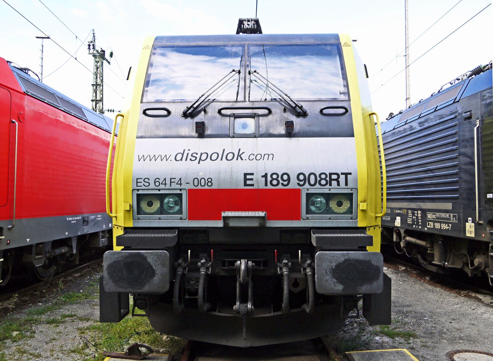 Panasonic Lumix DMC-G1 sample photo. Dispolok, lokpool, goods train photography